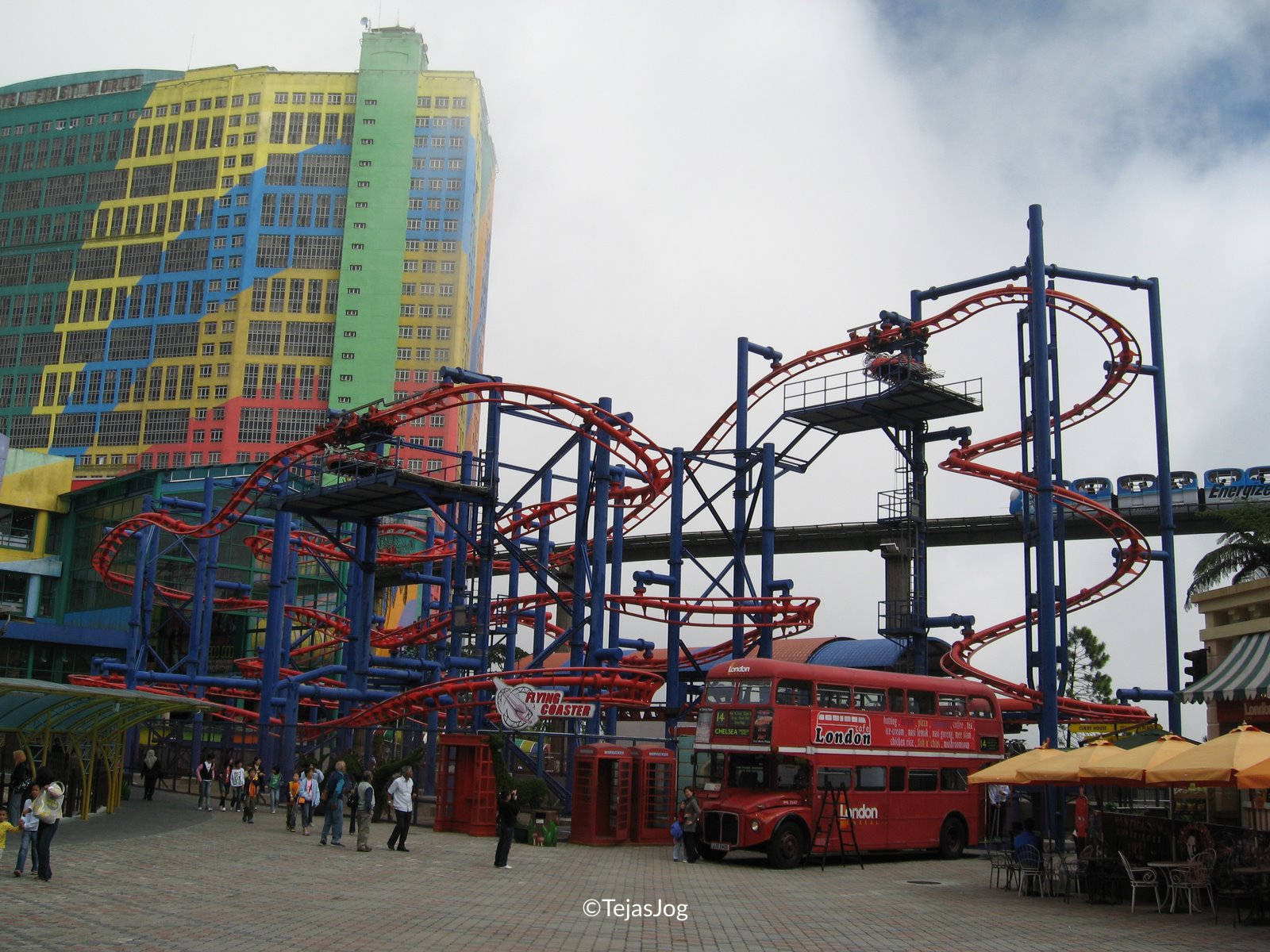 Flying Coaster at Genting Outdoor Theme Park