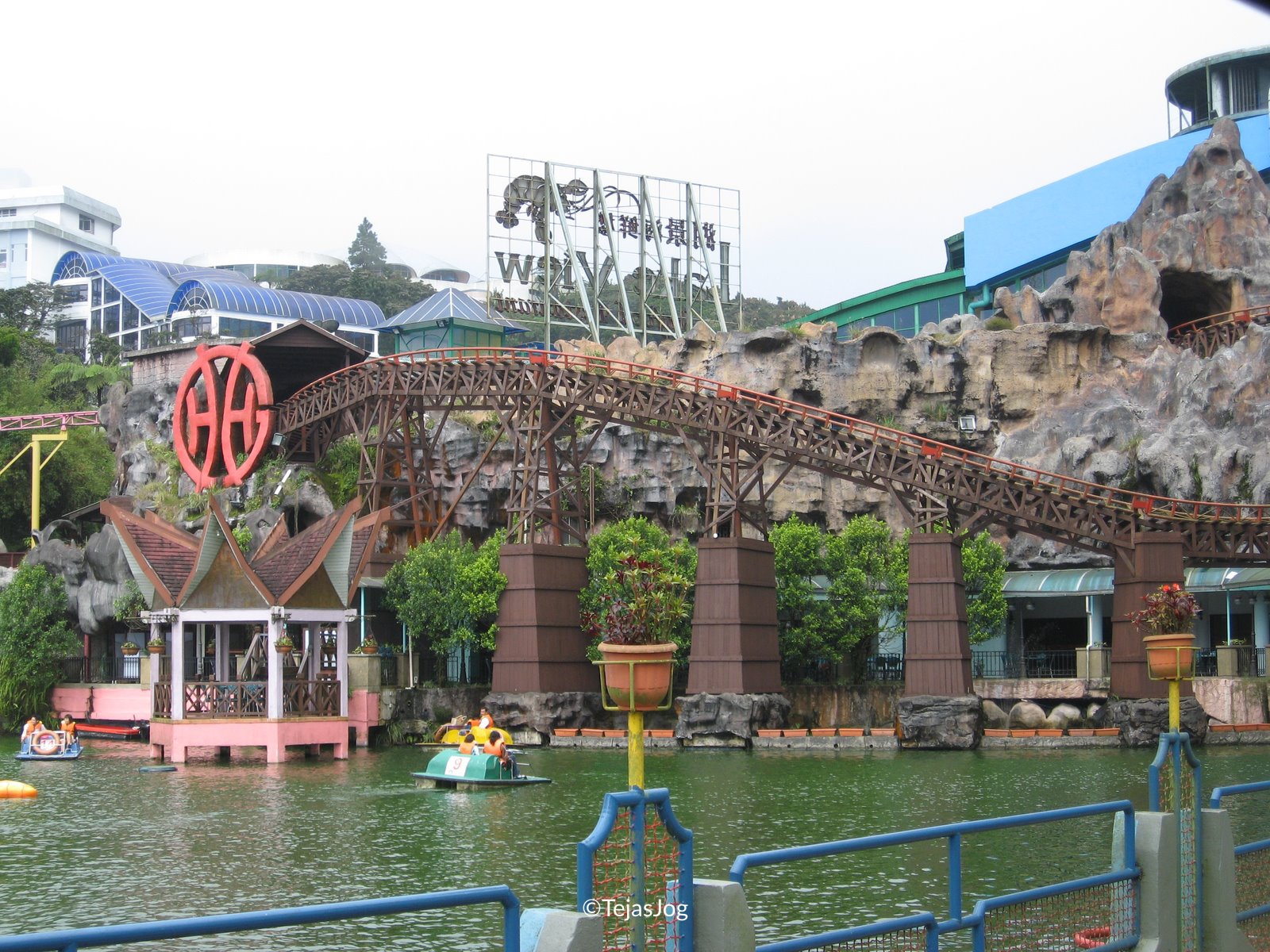 Rolling Thunder Mine Train at Genting Outdoor Theme Park