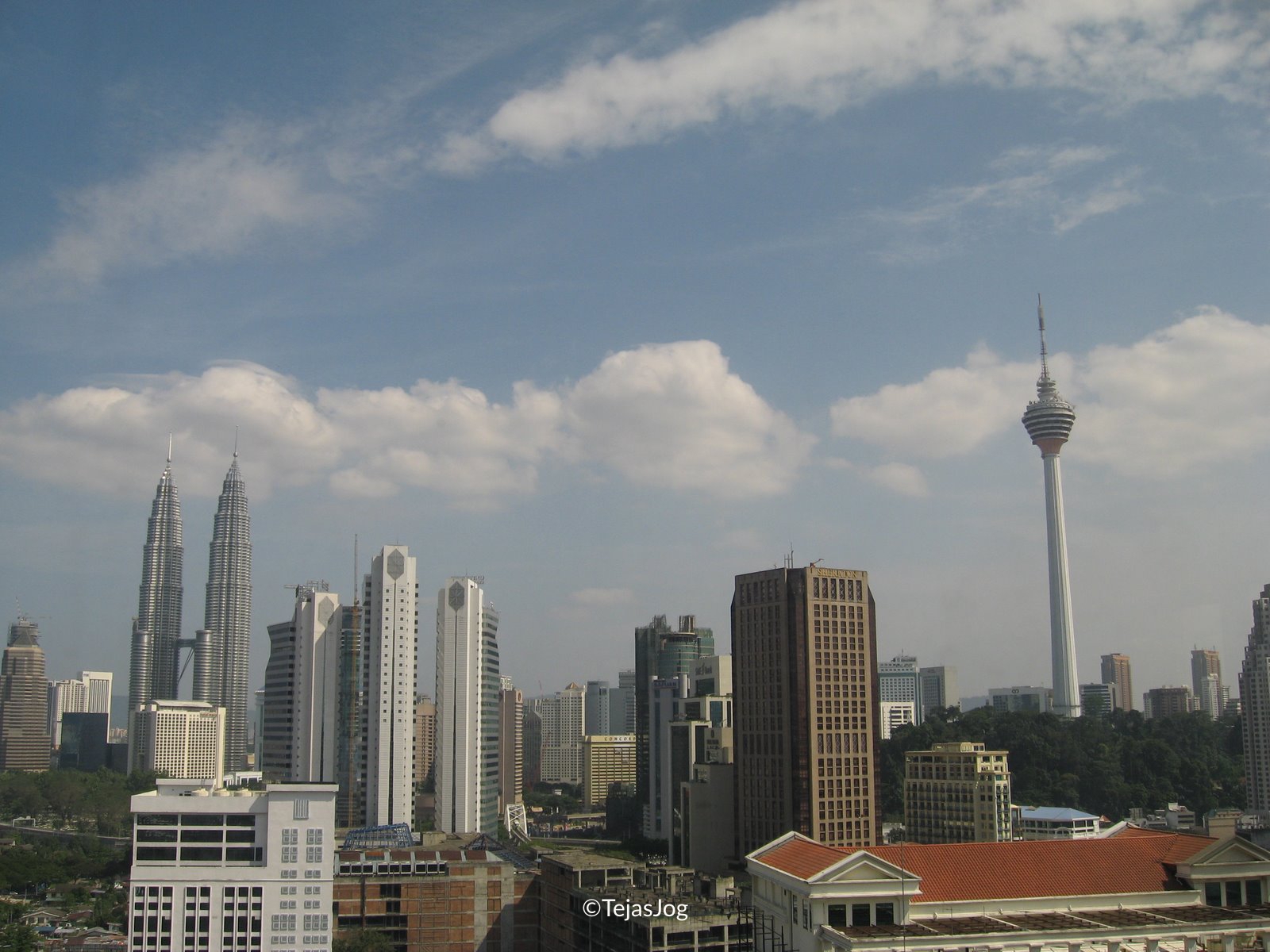 View from our room at Hotel Grand Continental