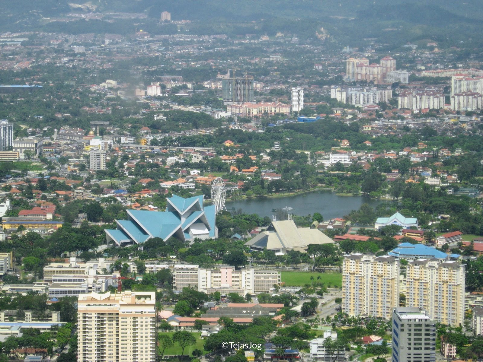 National Art Gallery, Istana Budaya and Eye on Malaysia at Lake Titiwangsa
