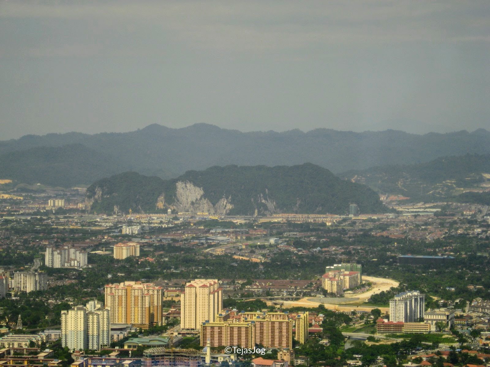Batu Caves seen from Menara Kuala Lumpur