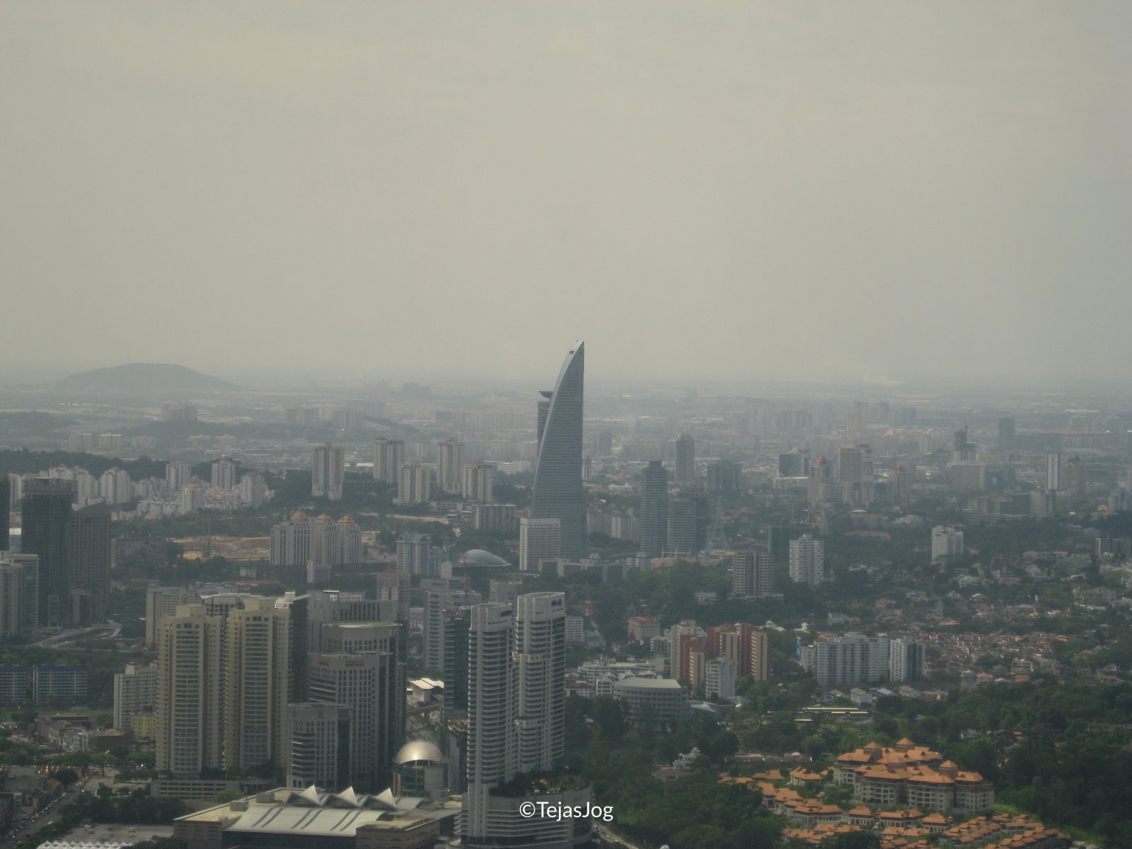Malaysia Telecom building seen from Menara Kuala Lumpur