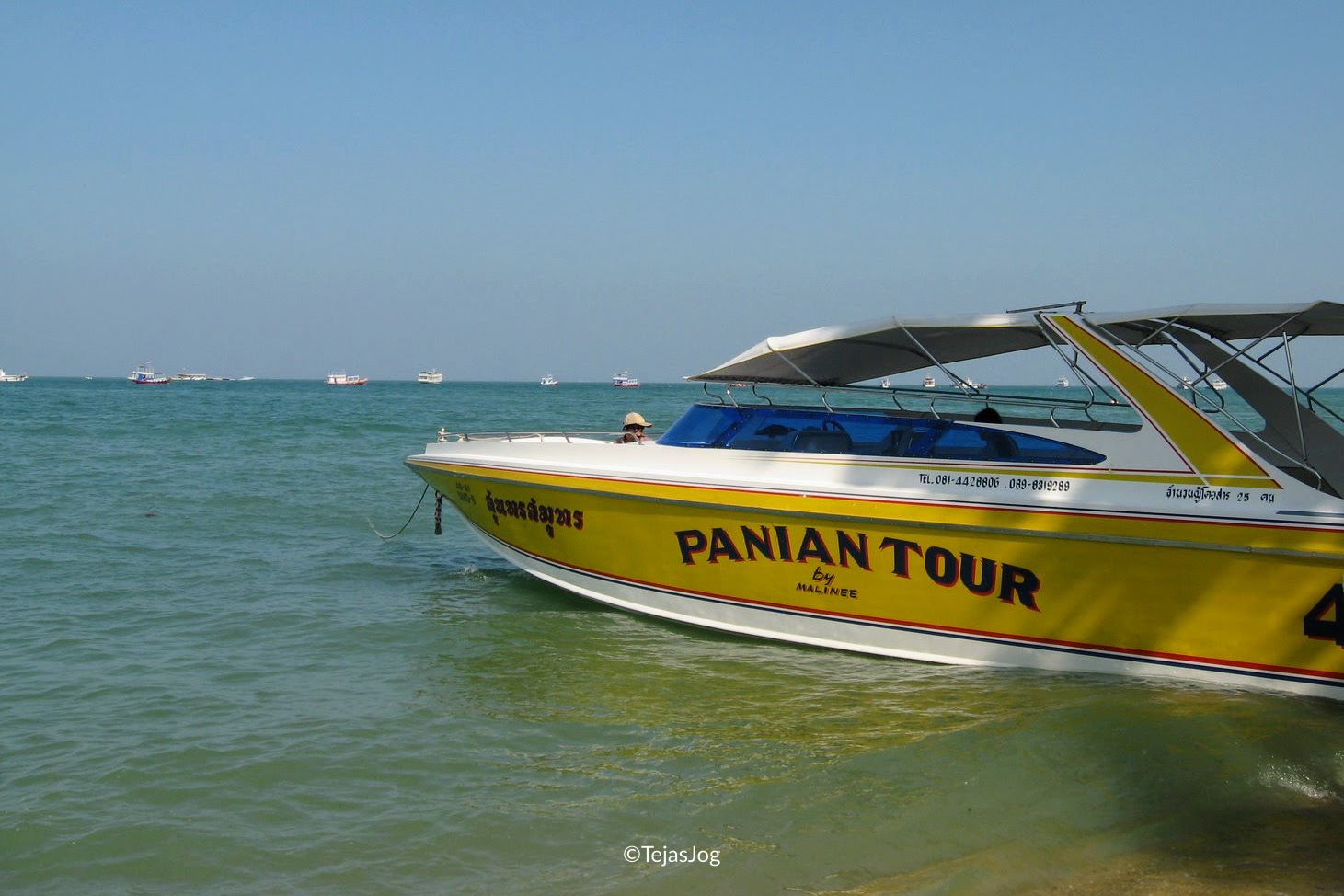 Boat to Coral Island (Ko Lan)