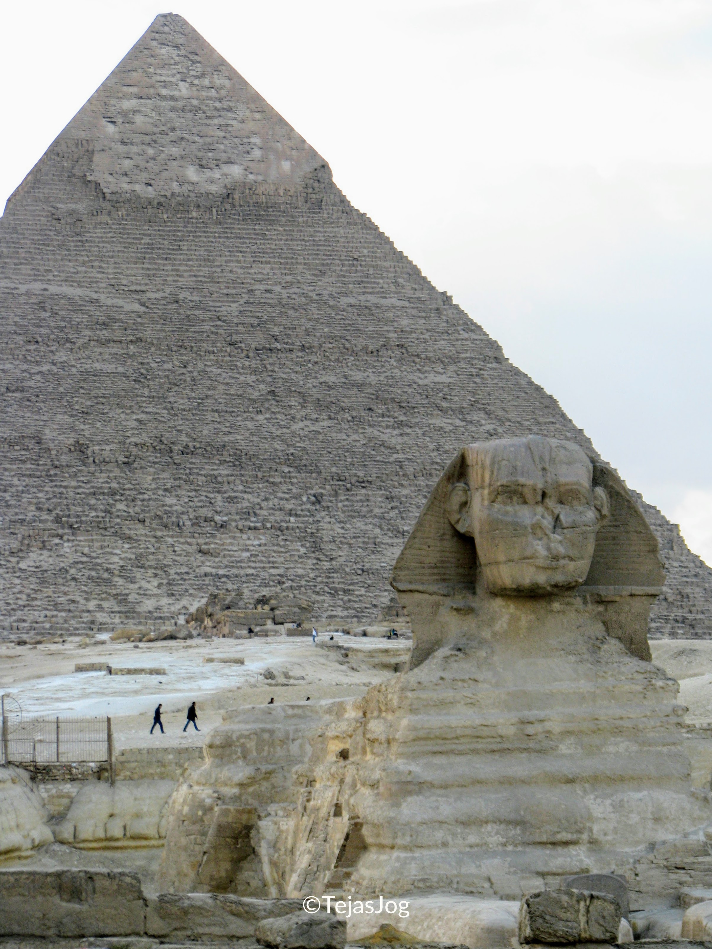 Great Sphinx and Pyramid of Giza