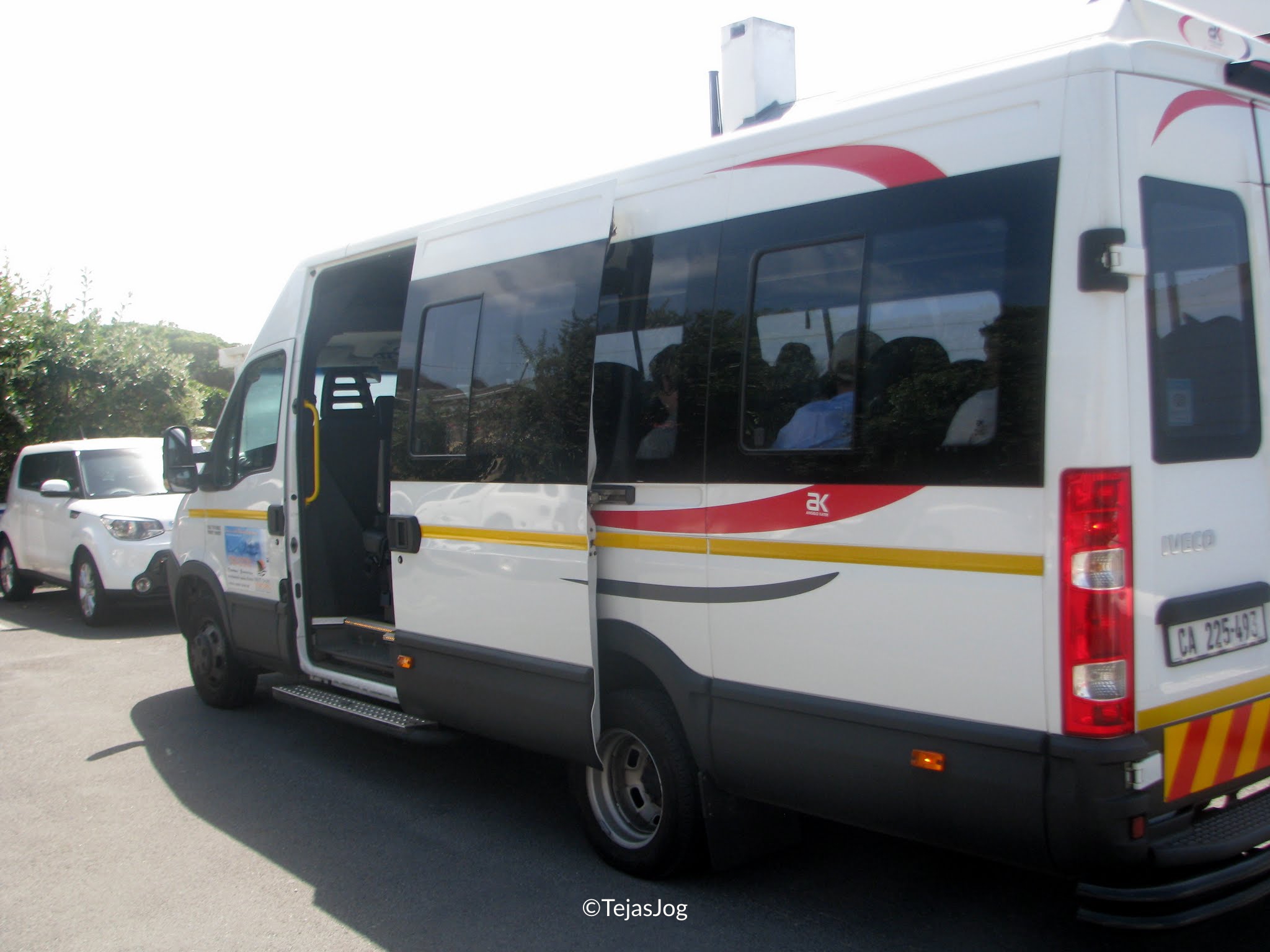 Driving back to Cape Town