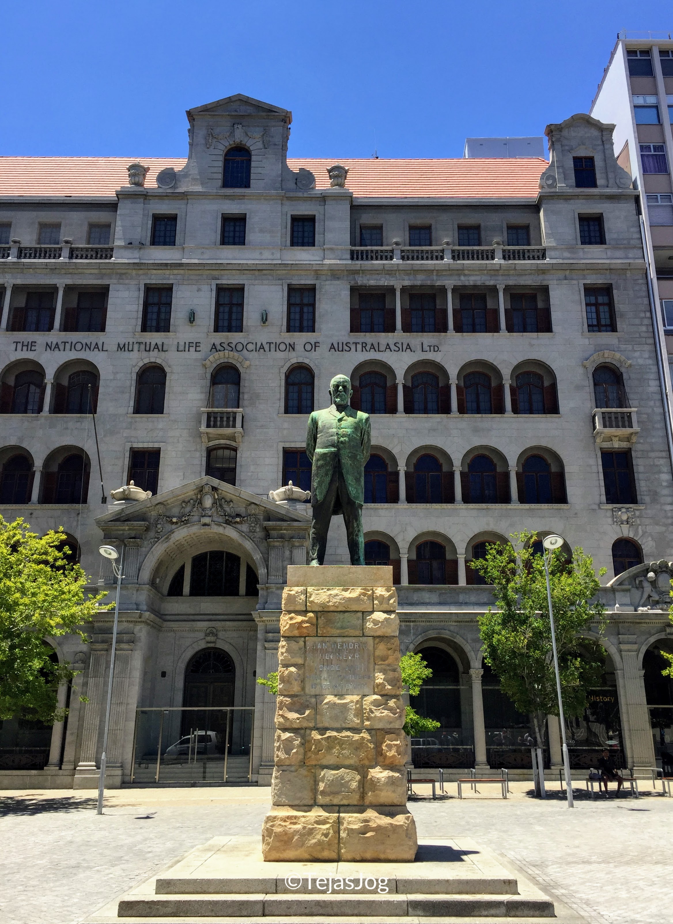 Statue of Jan Hendrik Hofmeyr