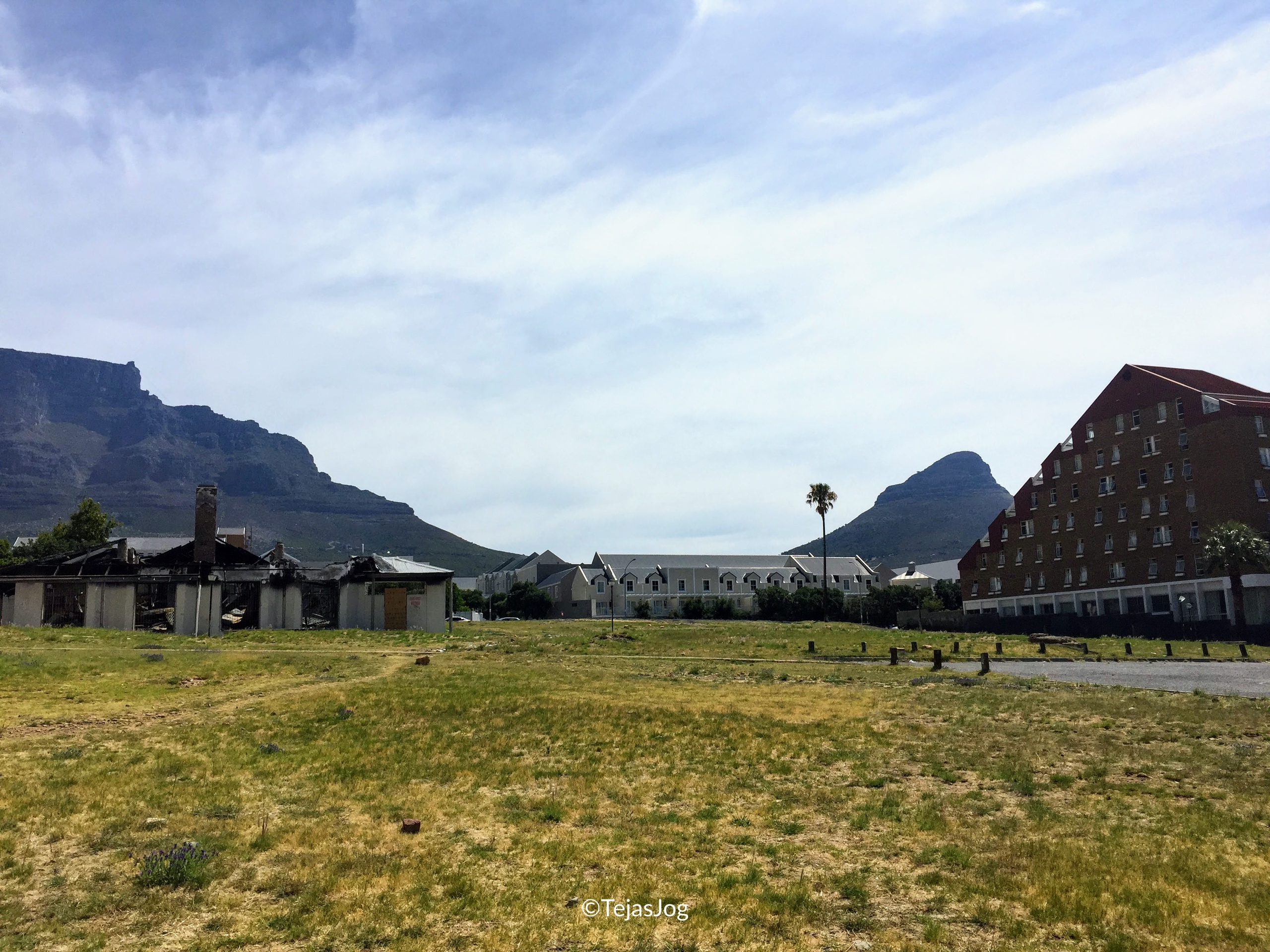 A view of the remaining landscape in District Six
