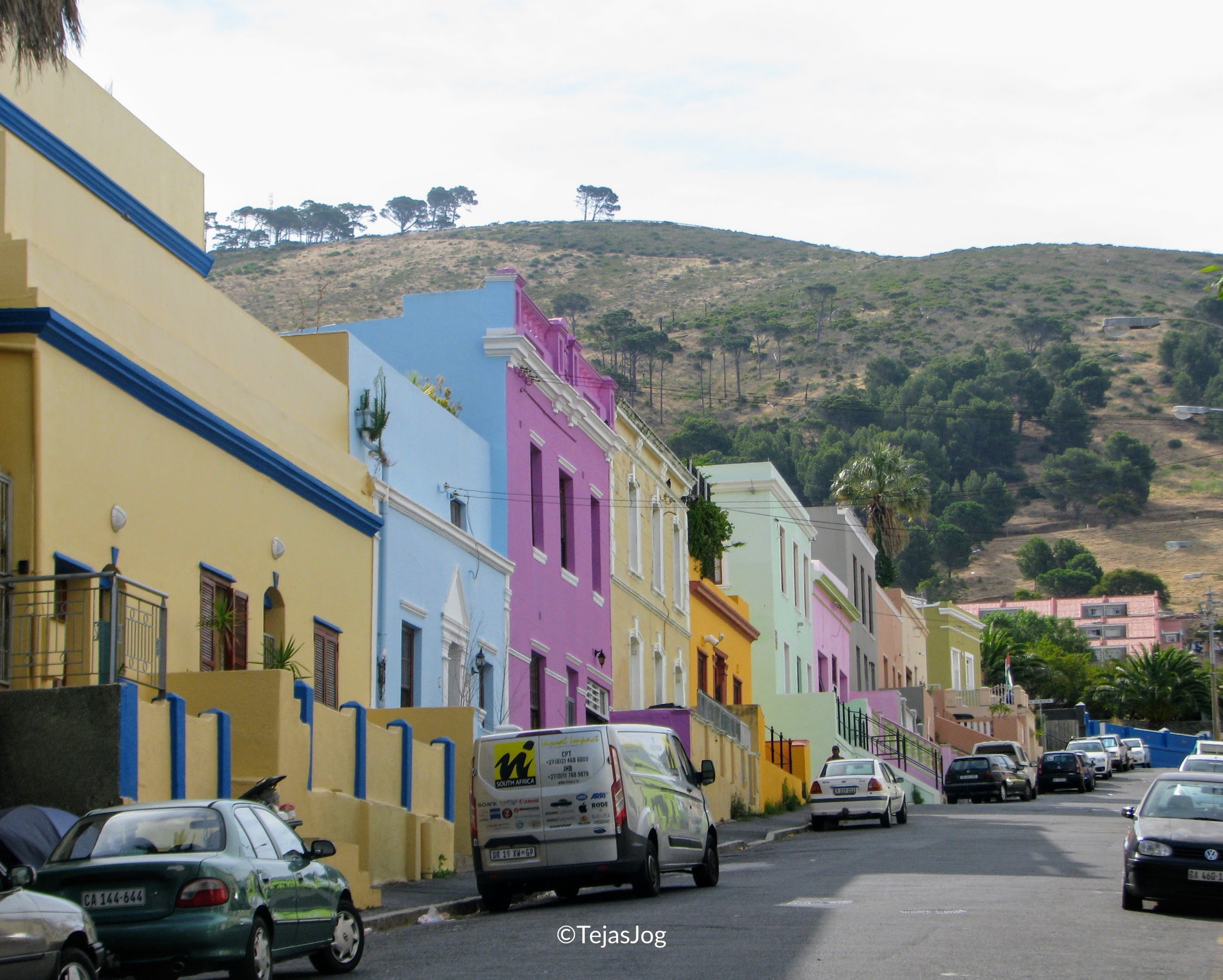 Colourful houses at Bo Kaap