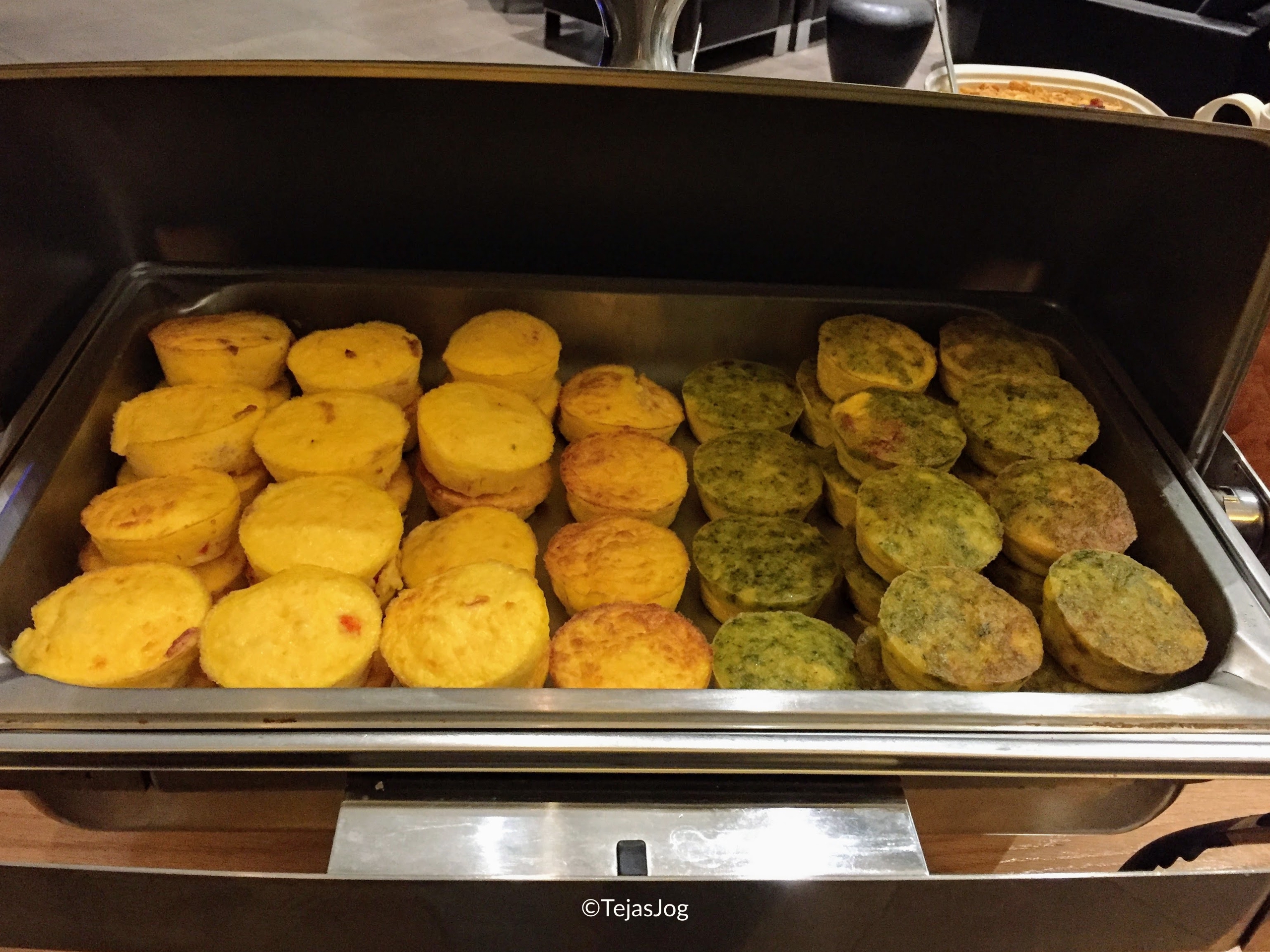 Buffet at SAA Domestic Premium Class Lounge