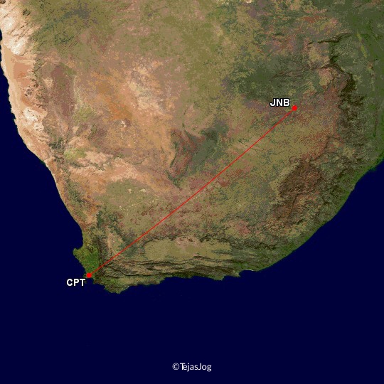 South African Airways 302