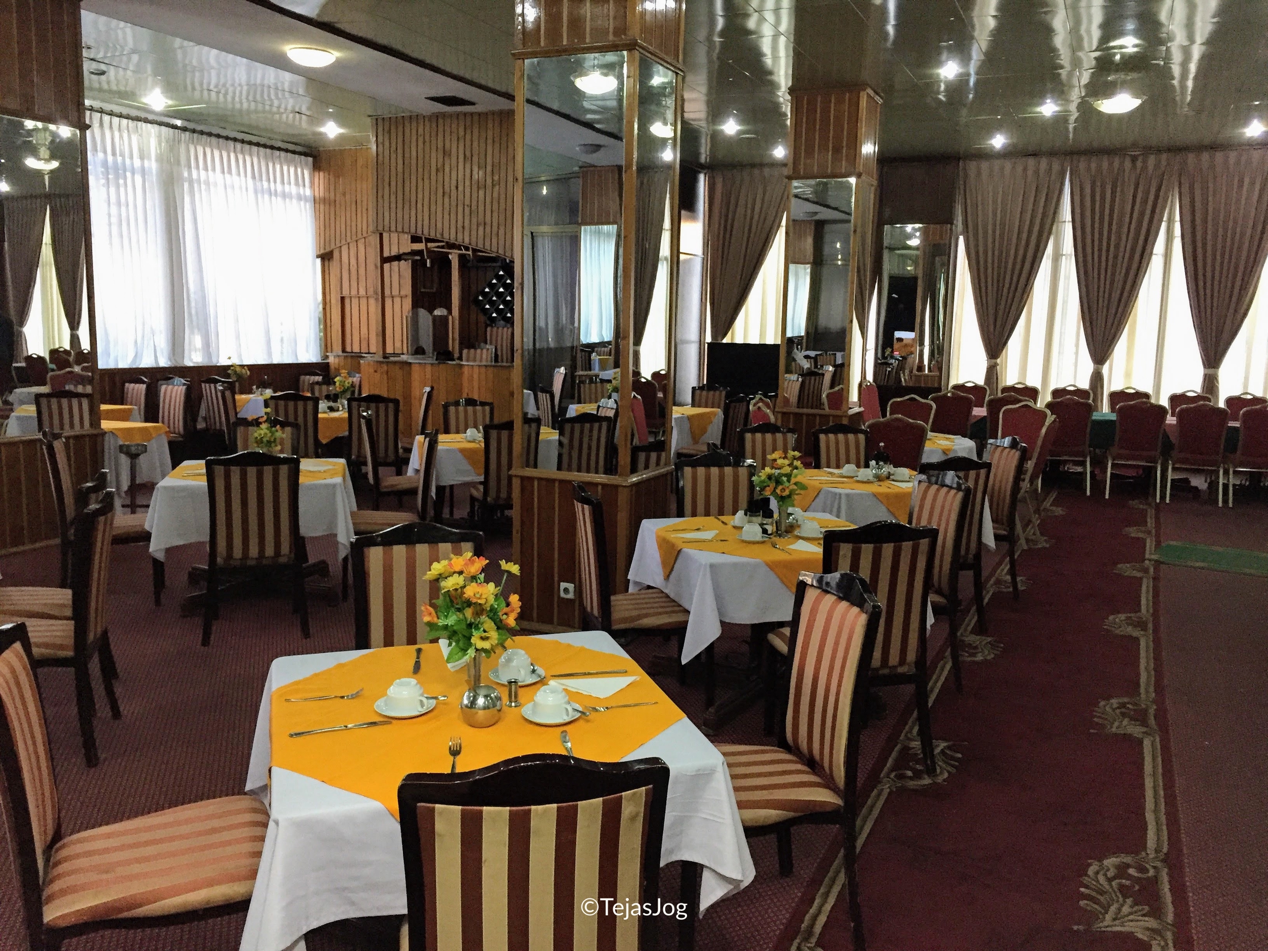 Breakfast at Ethiopia Hotel