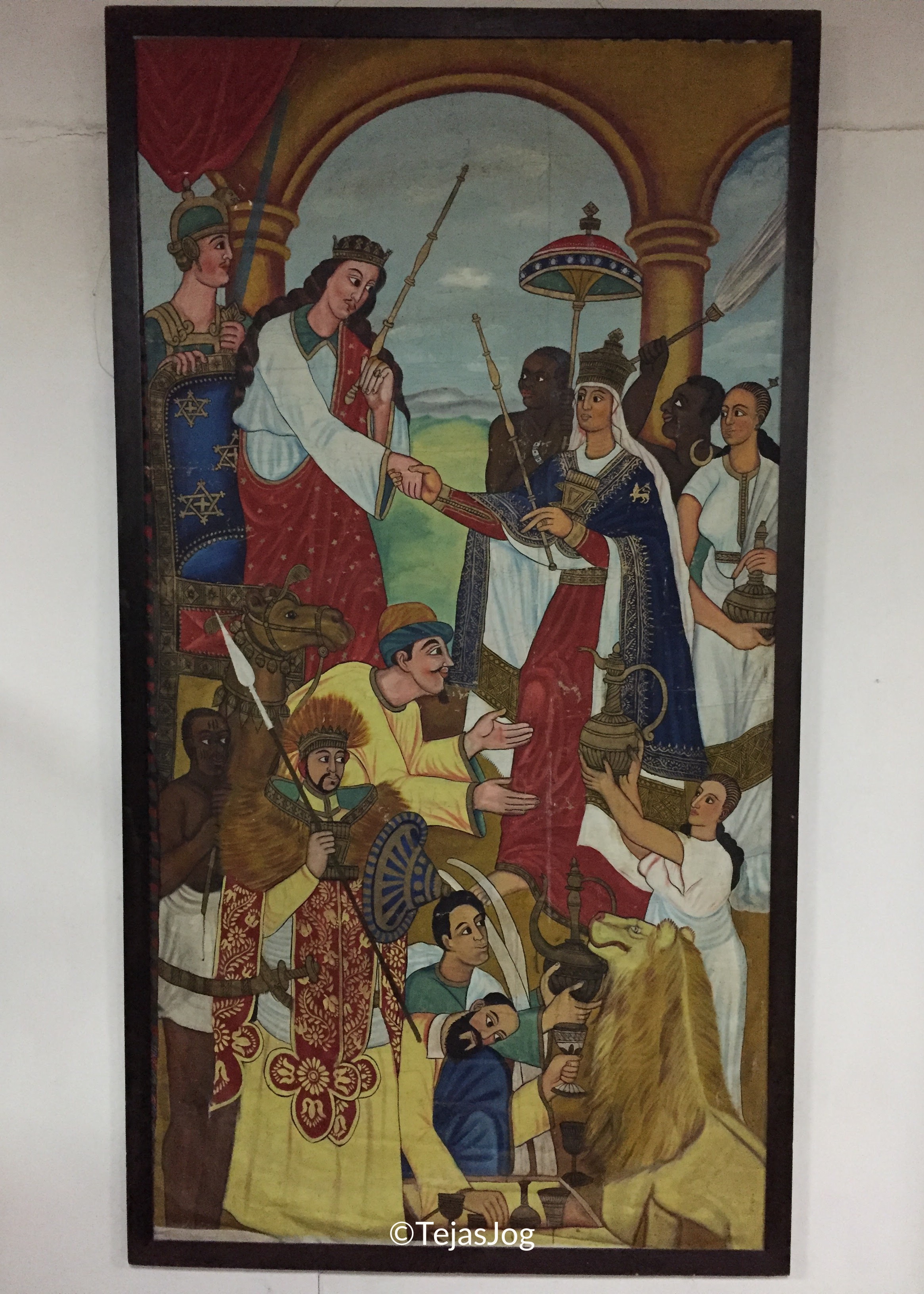 Meeting of Solomon and Sheba