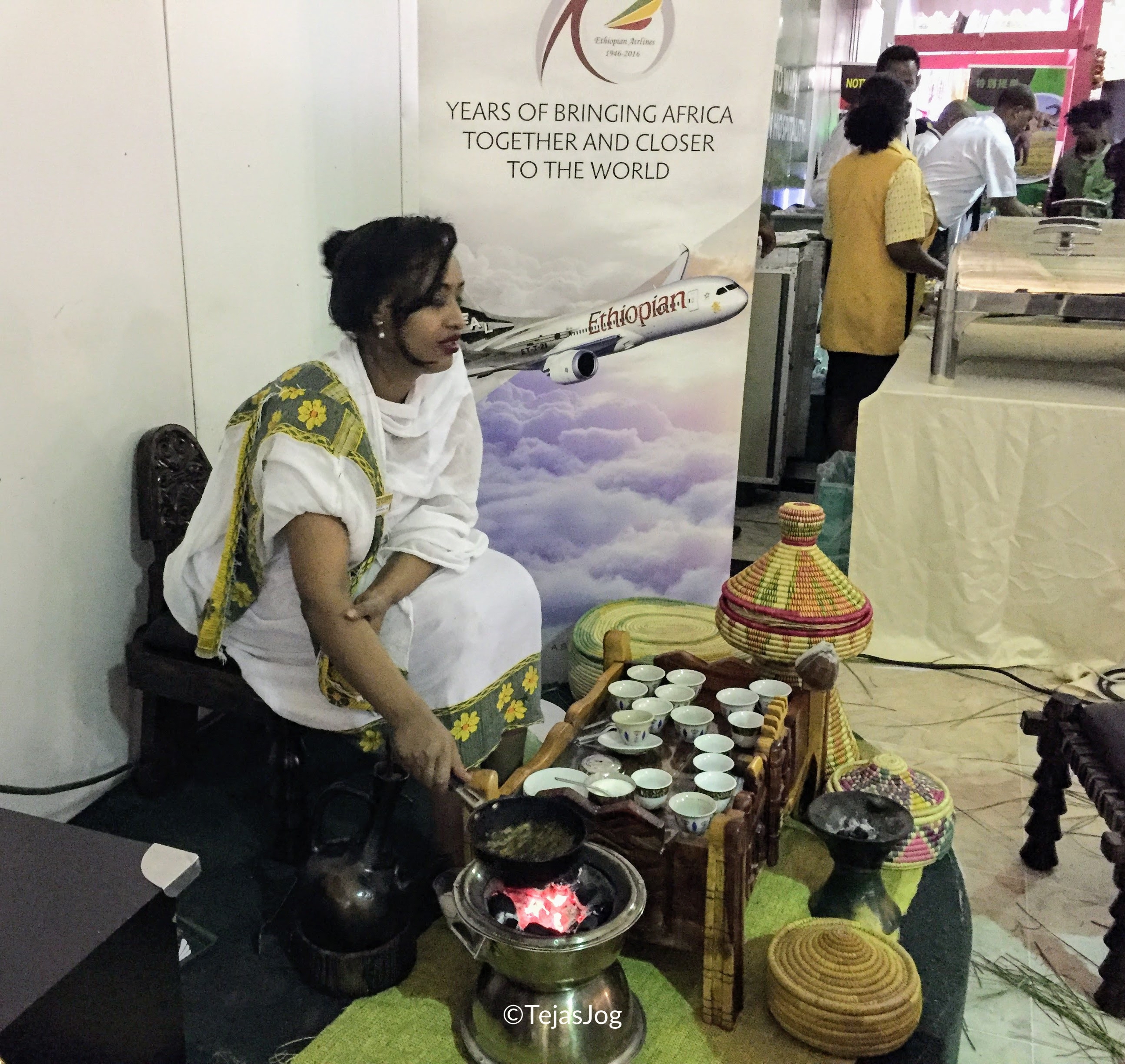 New Years' Eve celebrations at Bole Addis Ababa International Airport