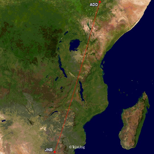 Ethiopian Airlines 848