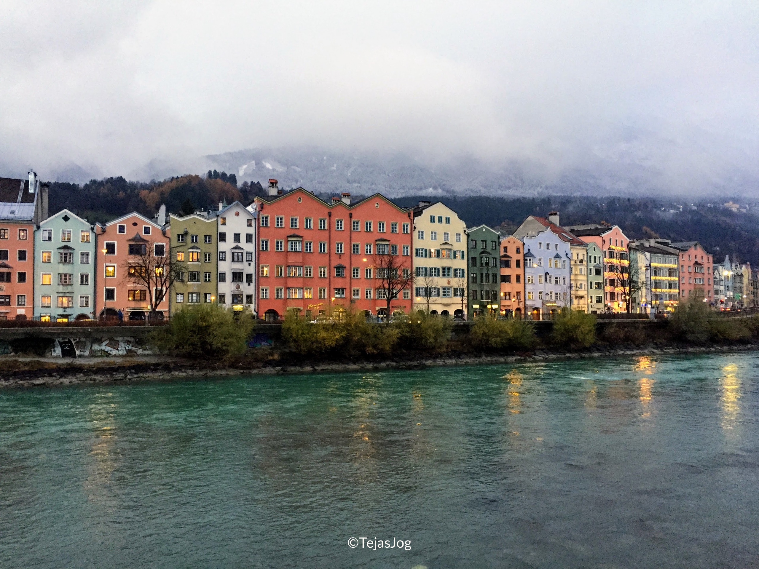 Colourful Houses Innsbruck