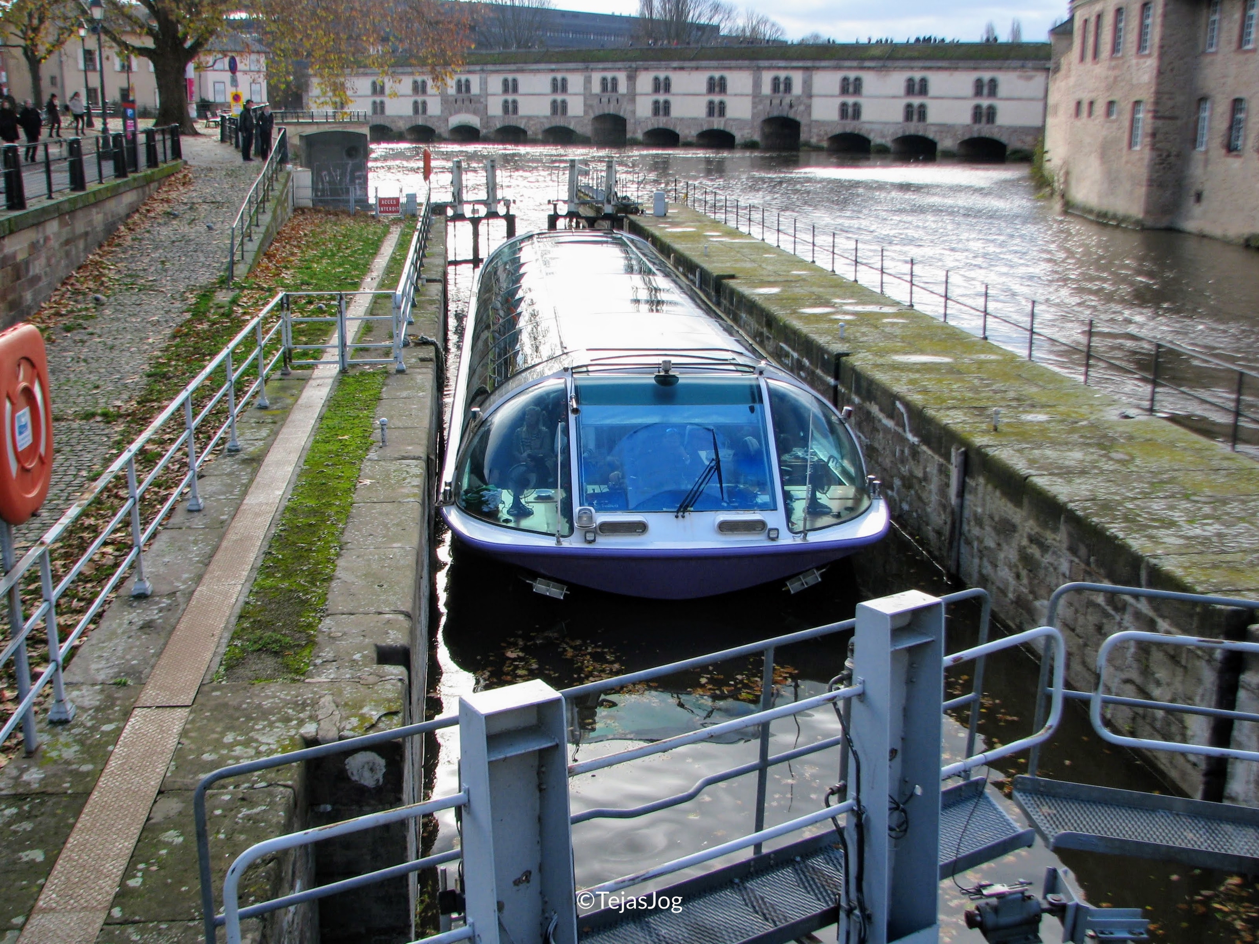Strasbourg river locks