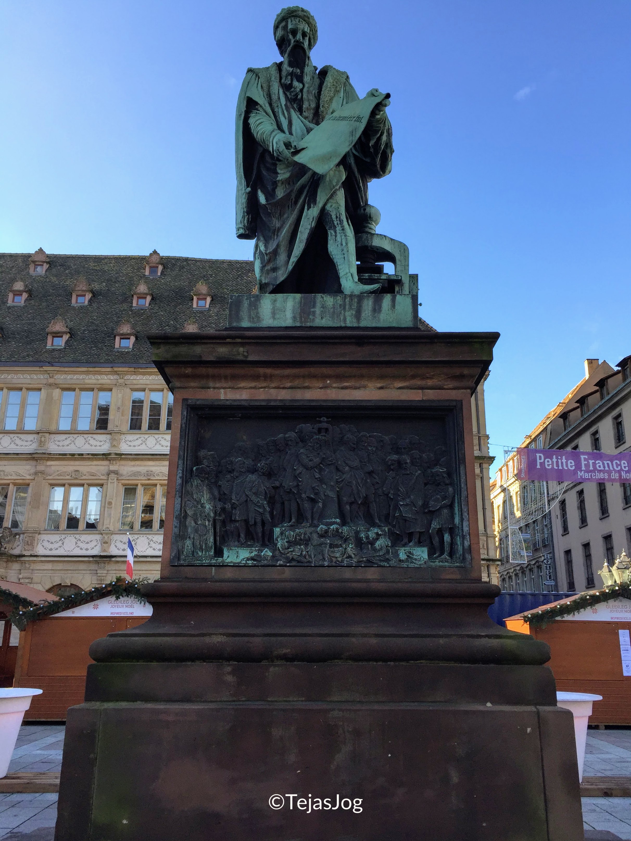 Statue de Johannes Gutenberg