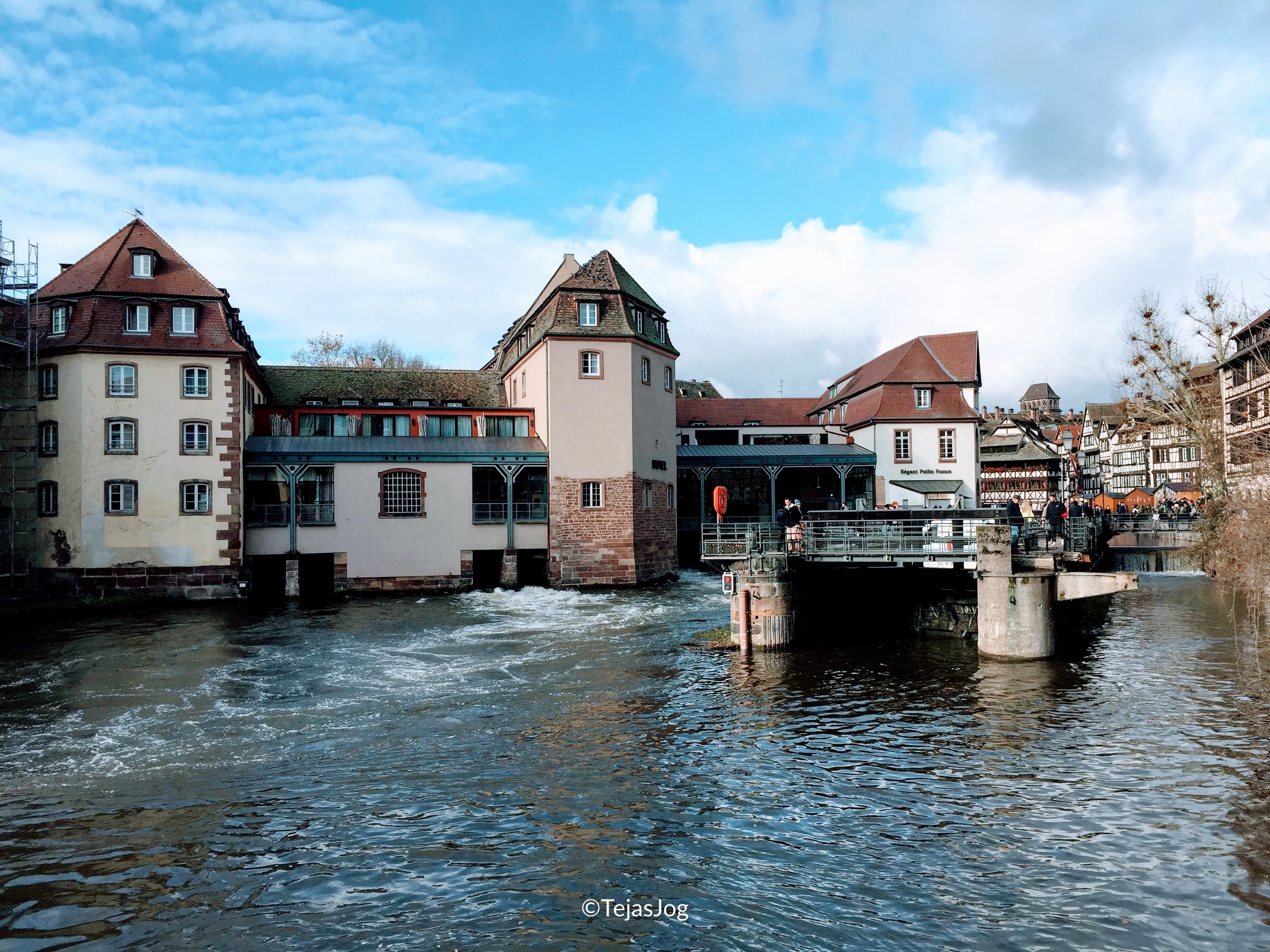 Strasbourg river locks