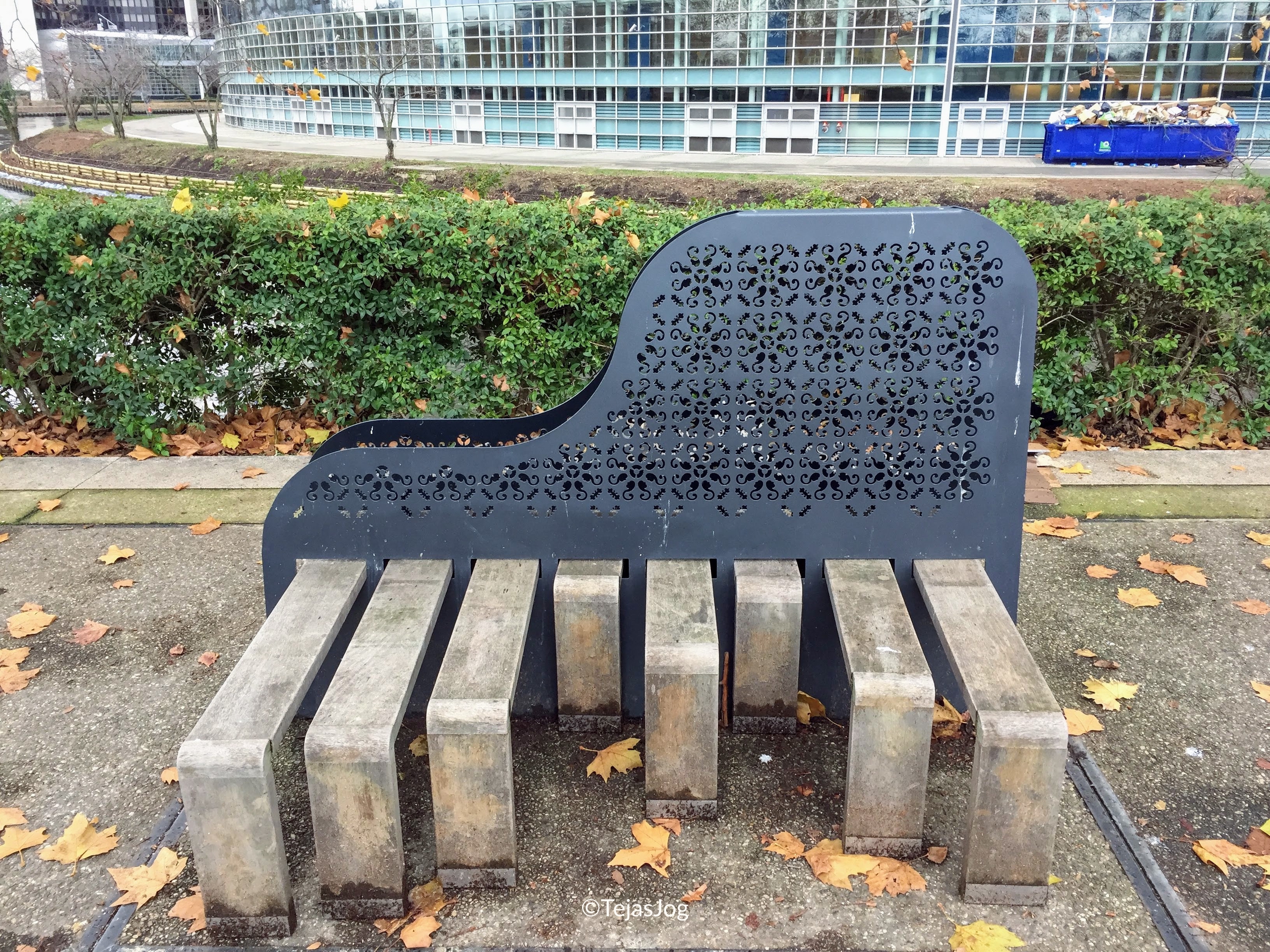 Benches designed by people from European countries