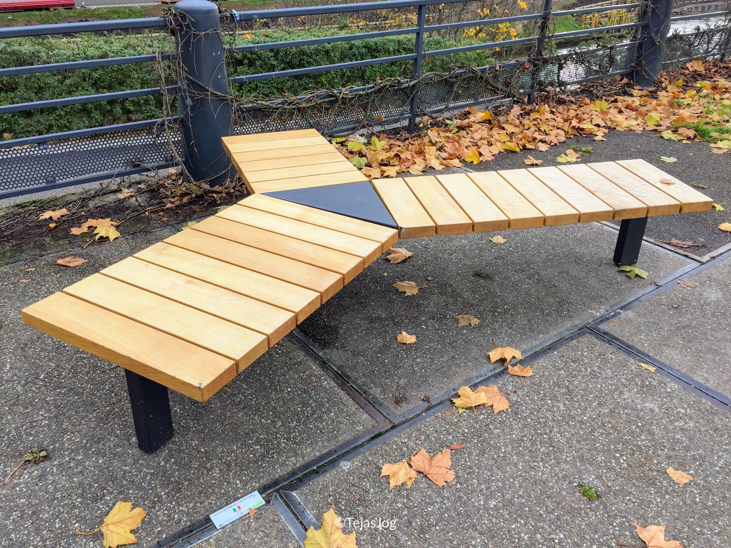 Benches designed by people from European countries