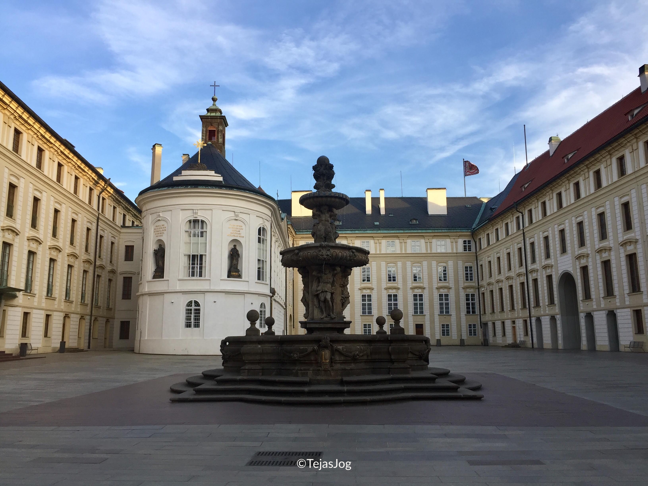 Kohl's Fountain and Chapel of the Holy Cross