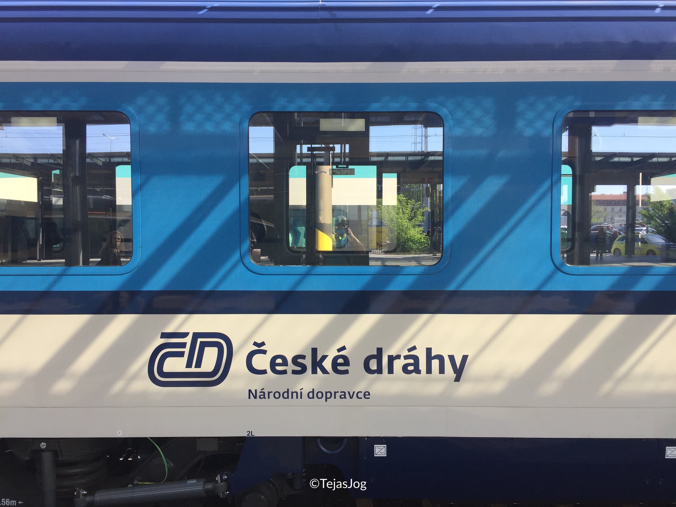 Czech Interjet train Ex 559