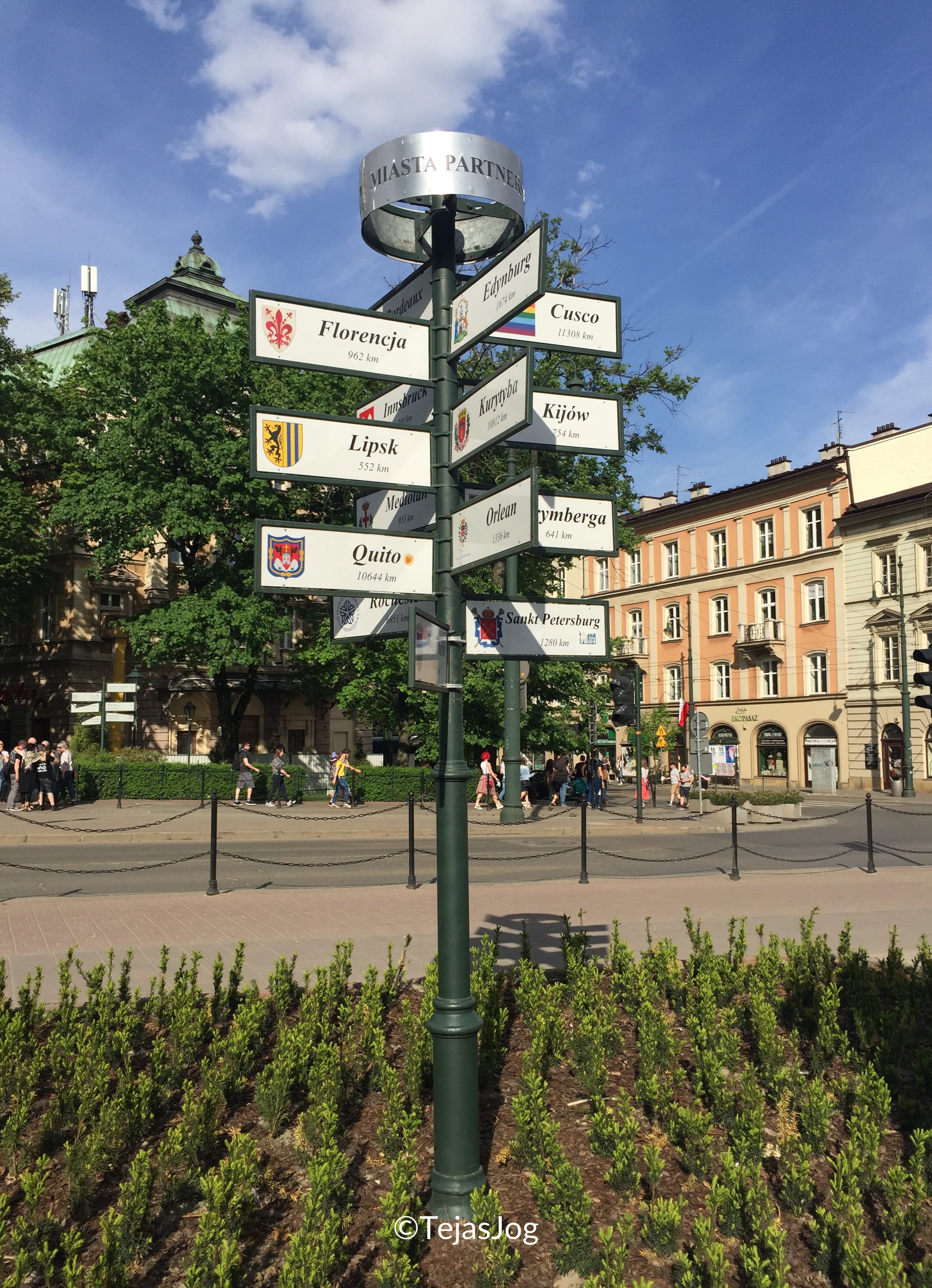 Miasta partnerskie Krakowa