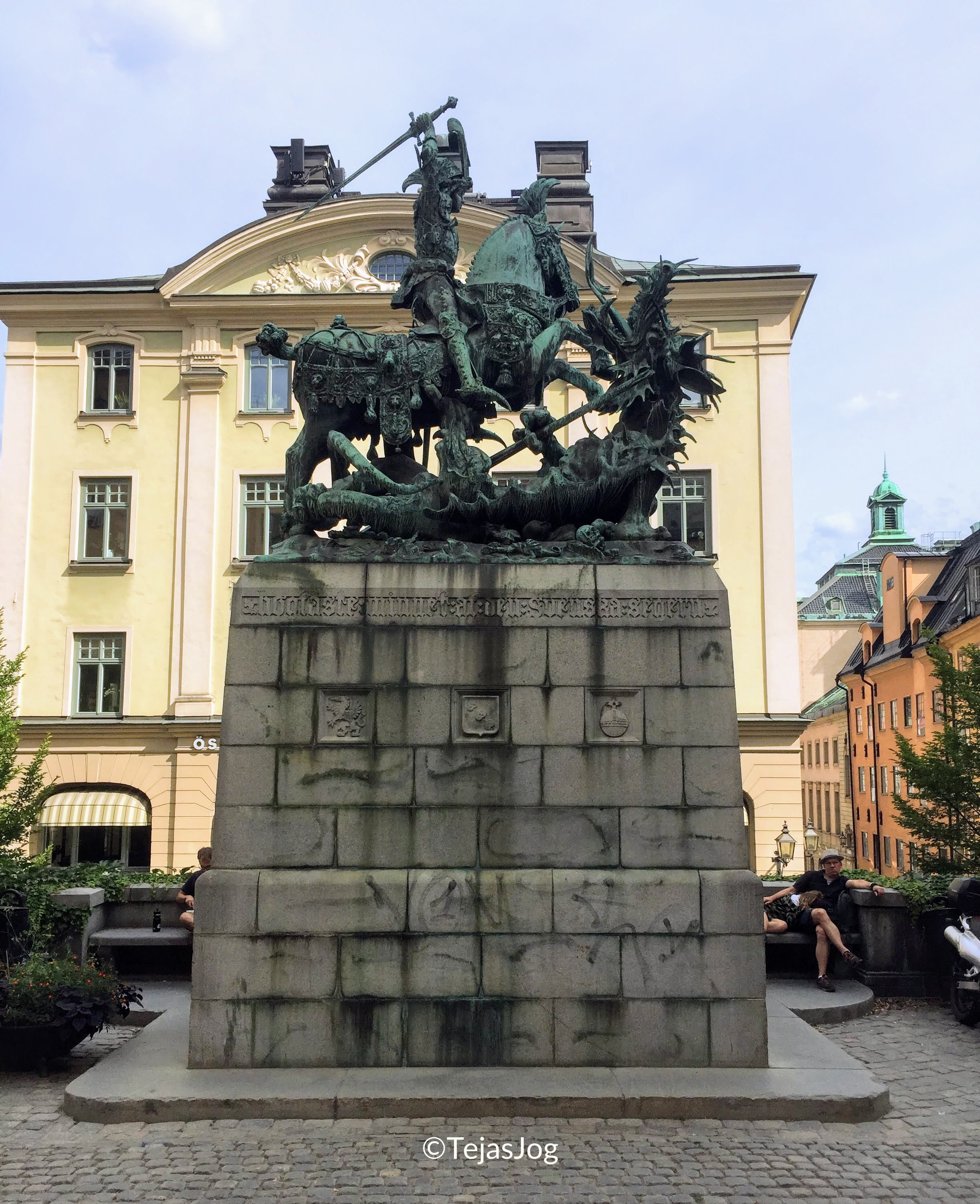 St. George & The Dragon Statue