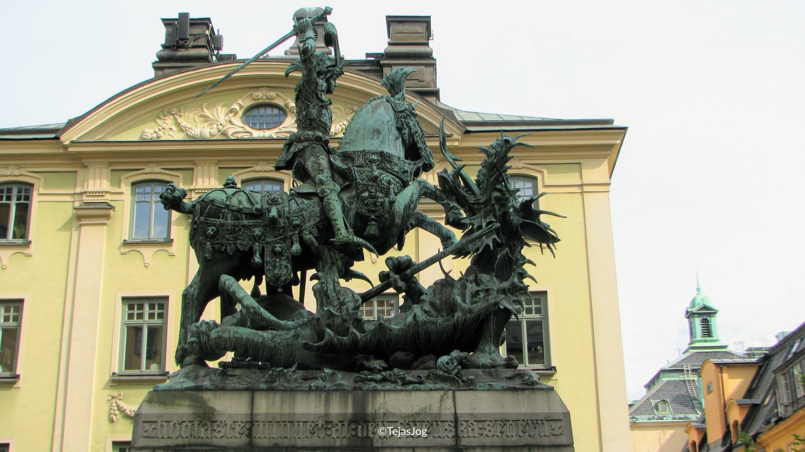 St. George & The Dragon Statue