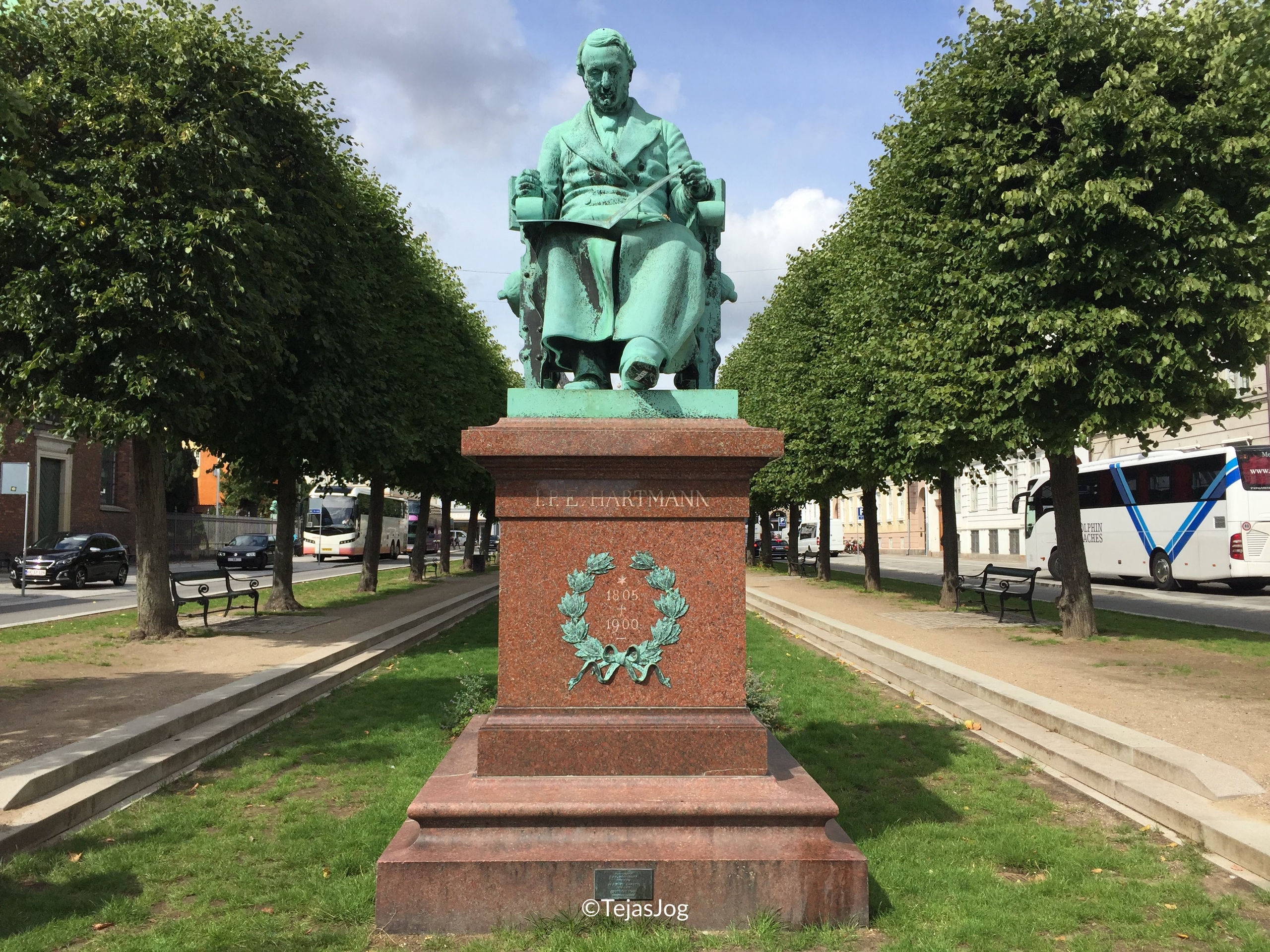 Komponist Johan Peter Emilius Hartmann by August Saabye