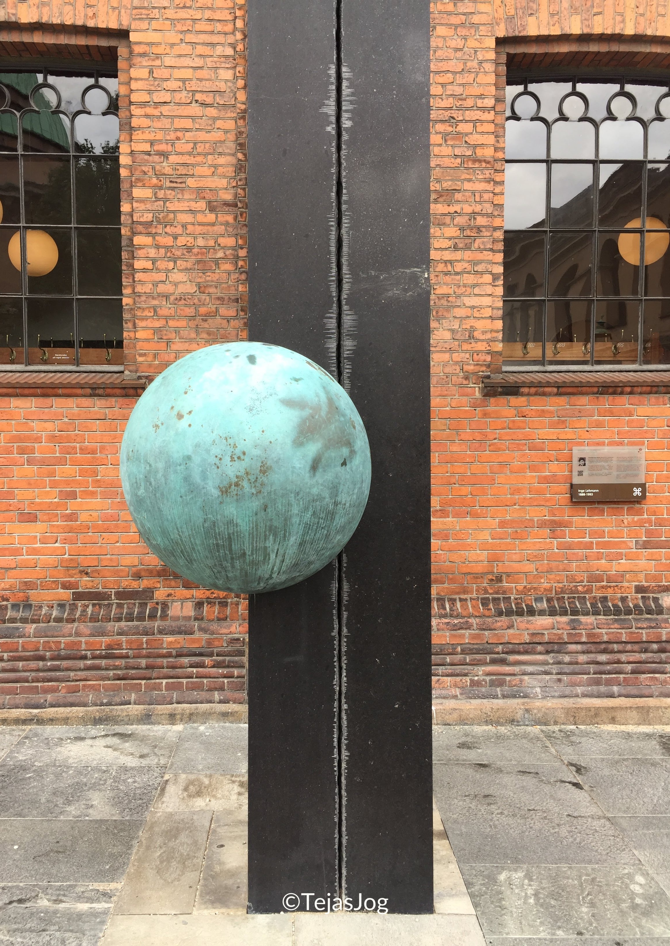 Memorial for Seismologist Inge Lehmann by Elisabeth Toubro