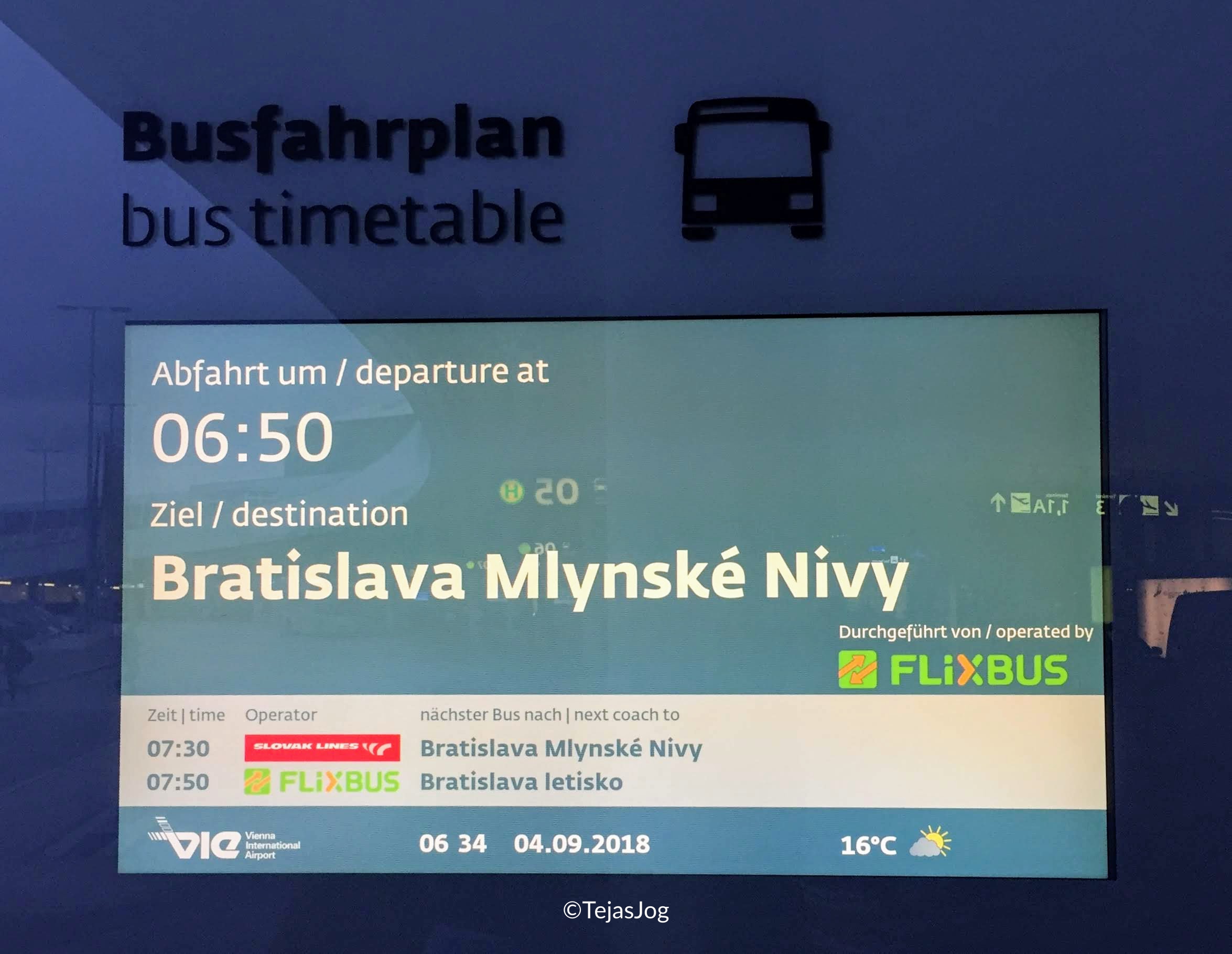 Flughafen Wien Busterminal