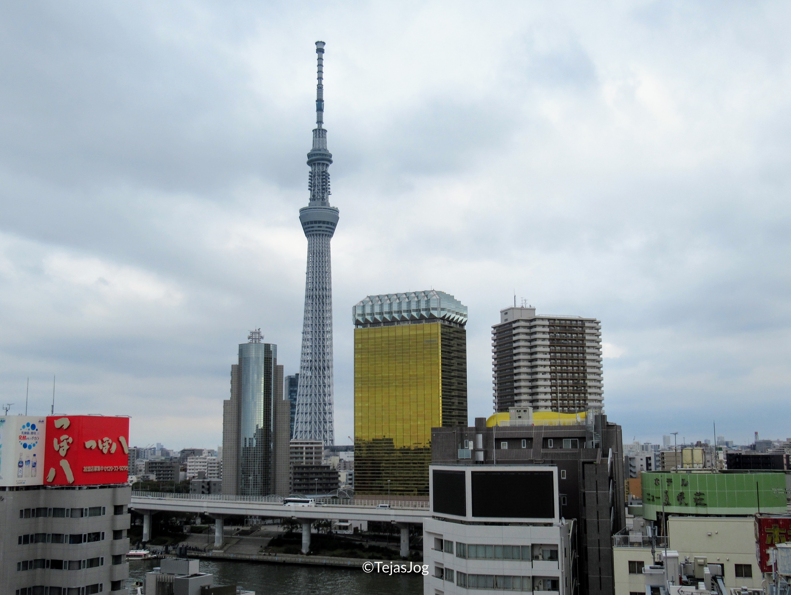 Tokyo Skytree from Asakusa Culture Tourist Information Center