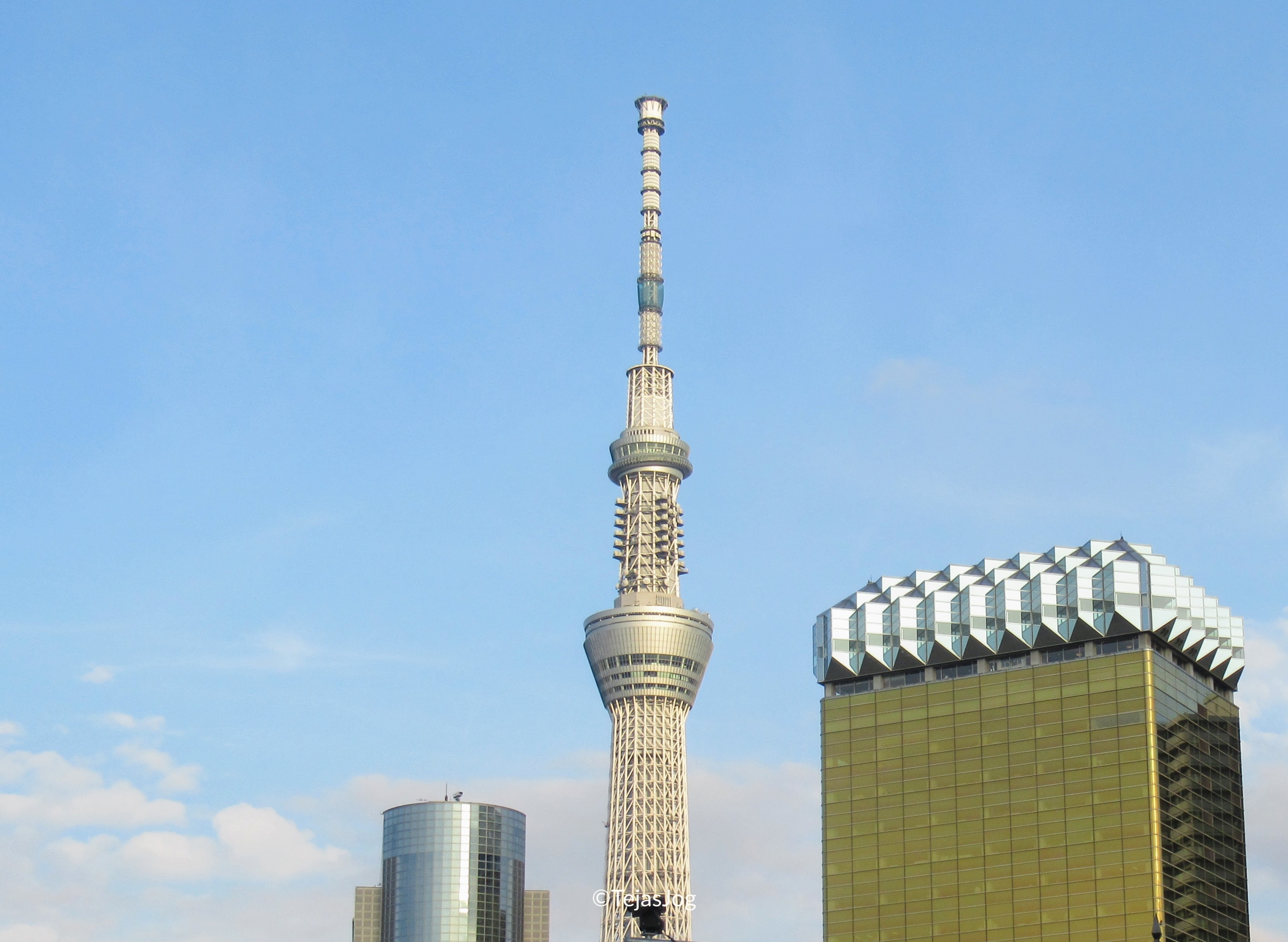 Tokyo Skytree and Asahi Group Headquarter Building