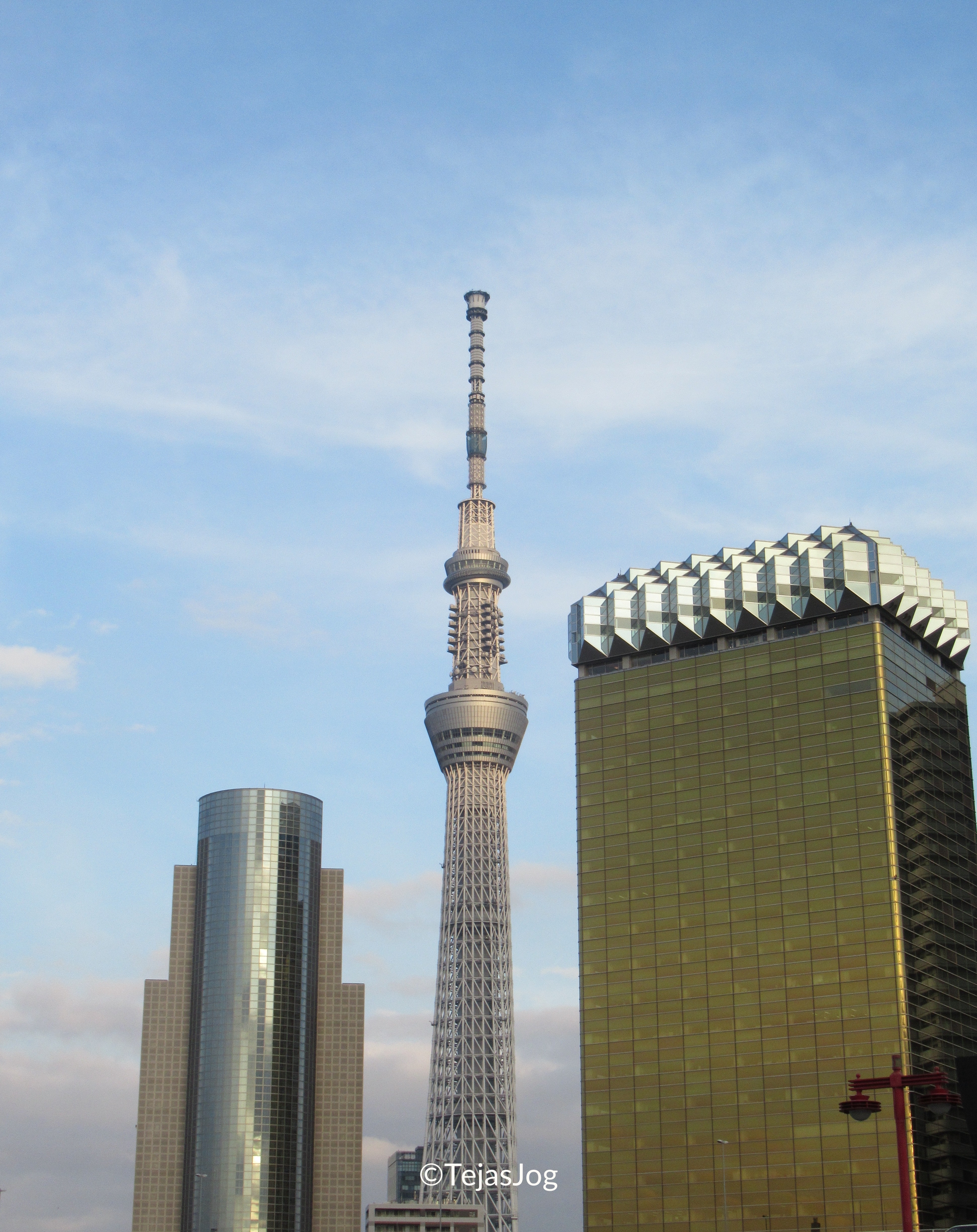 Tokyo Skytree and Asahi Group Headquarter Building