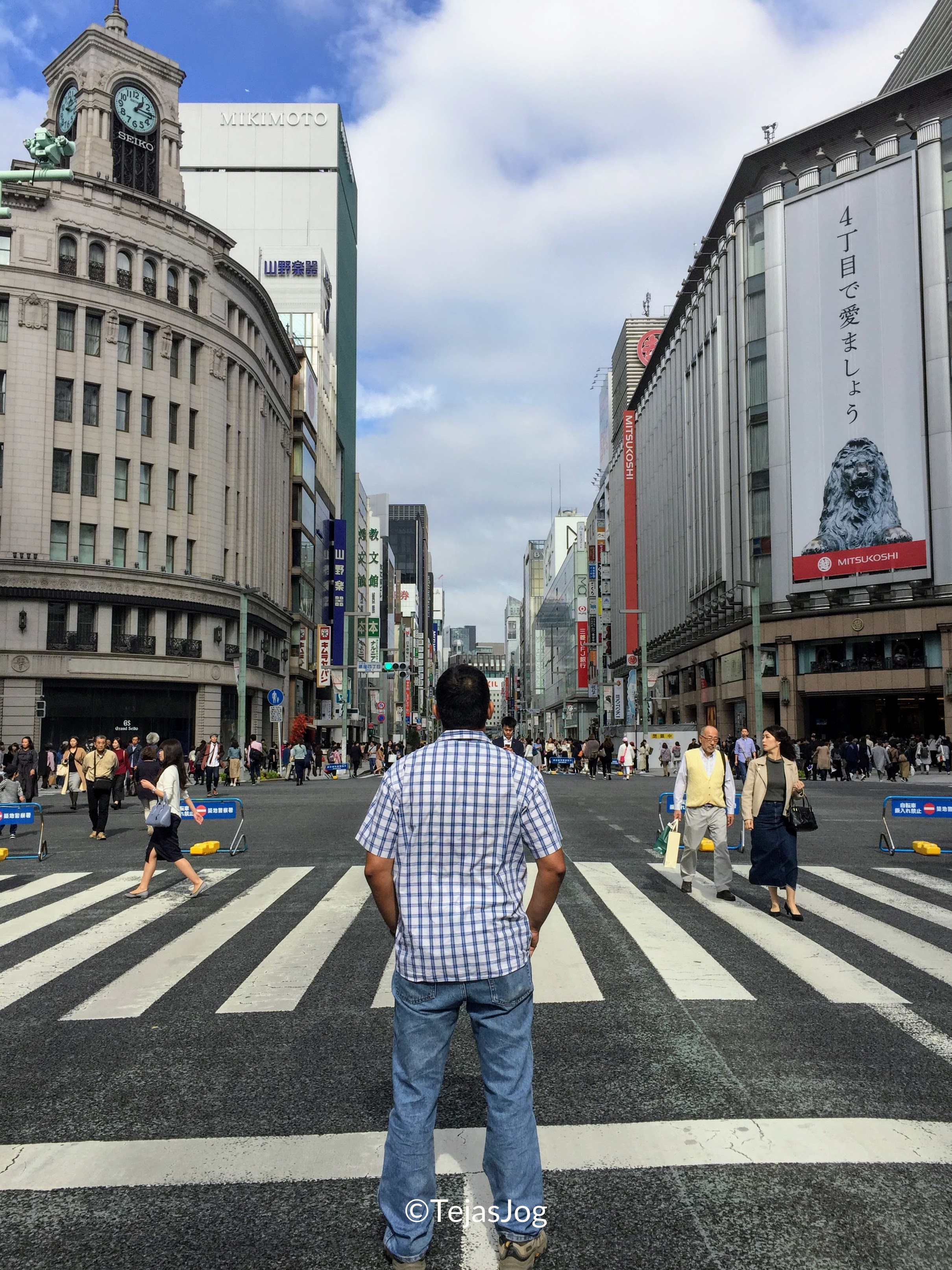 Sukiyabashi Crossing