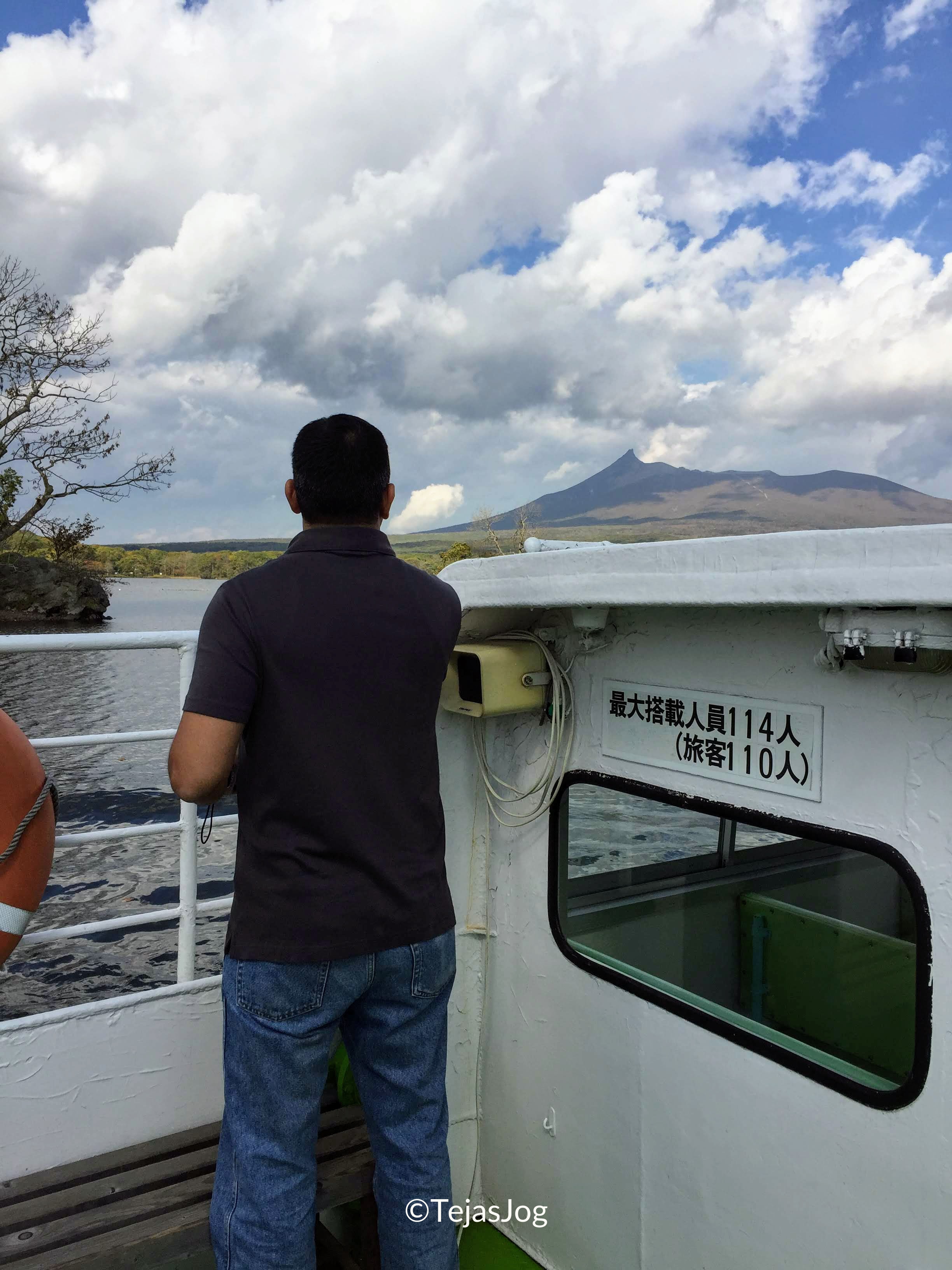 Boating ride on Lake Onuma
