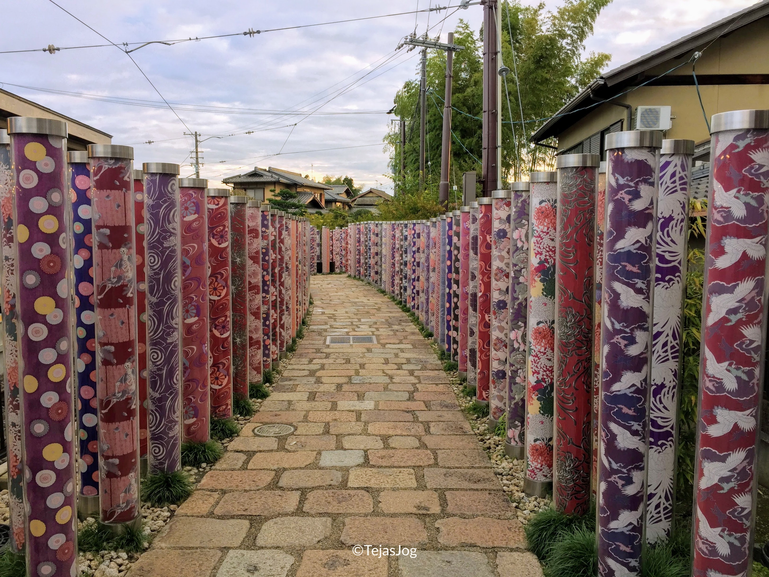 Kimono Forest at Arashiyama Station