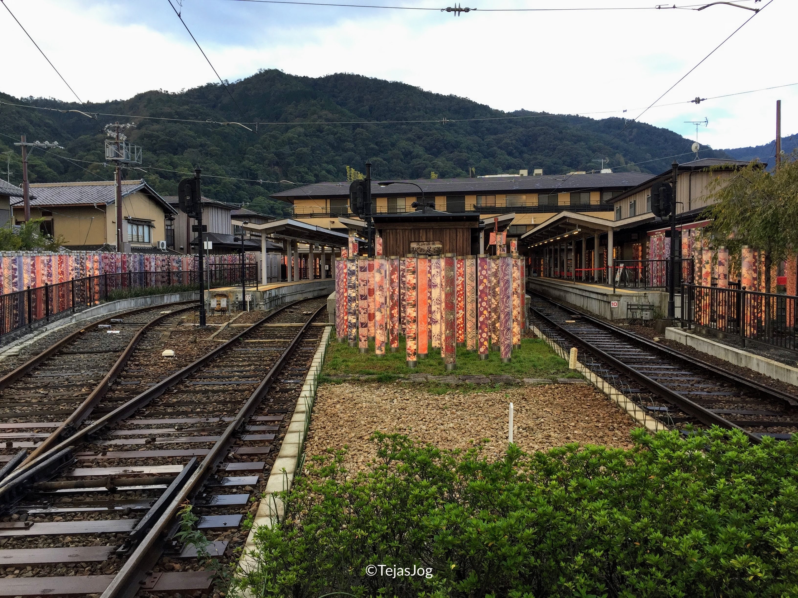 Kimono Forest at Arashiyama Station