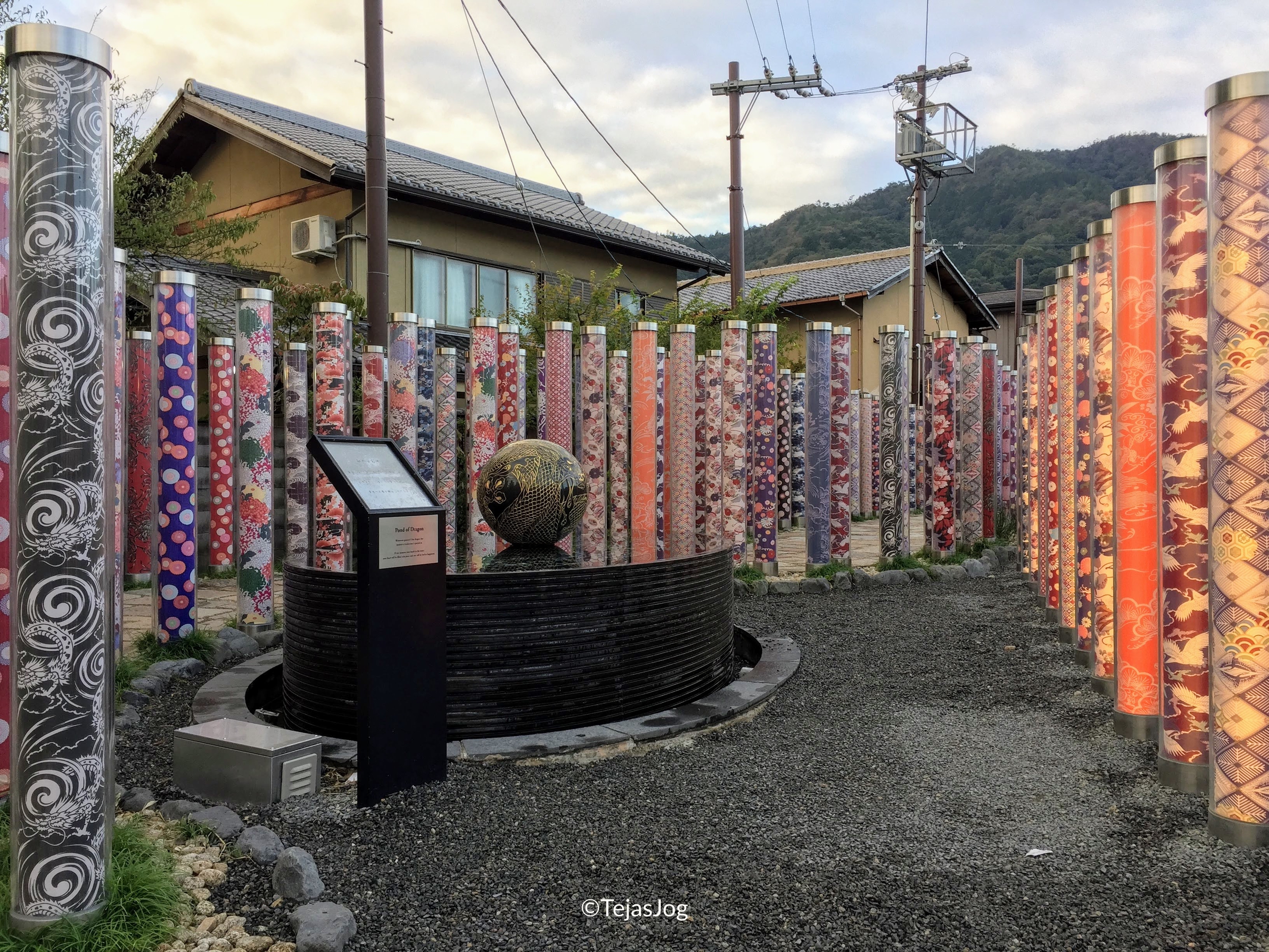 Kimono Forest at Arashiyama Station