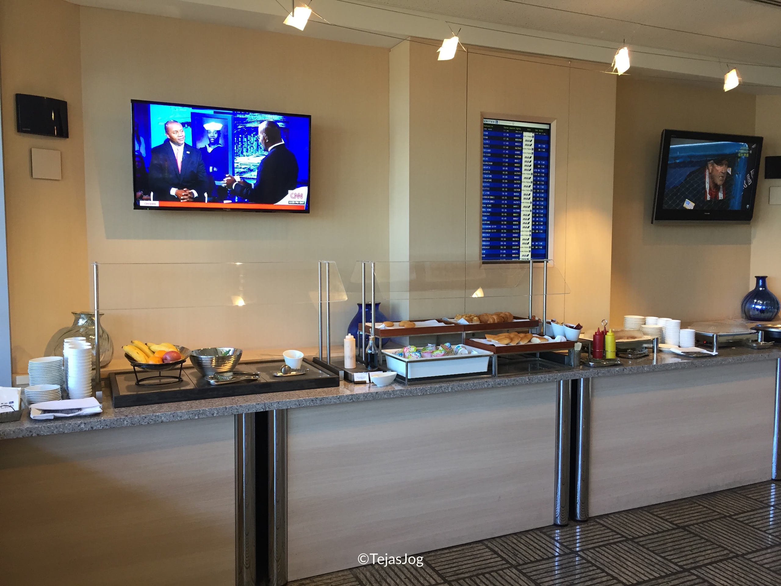 Buffet at United Club