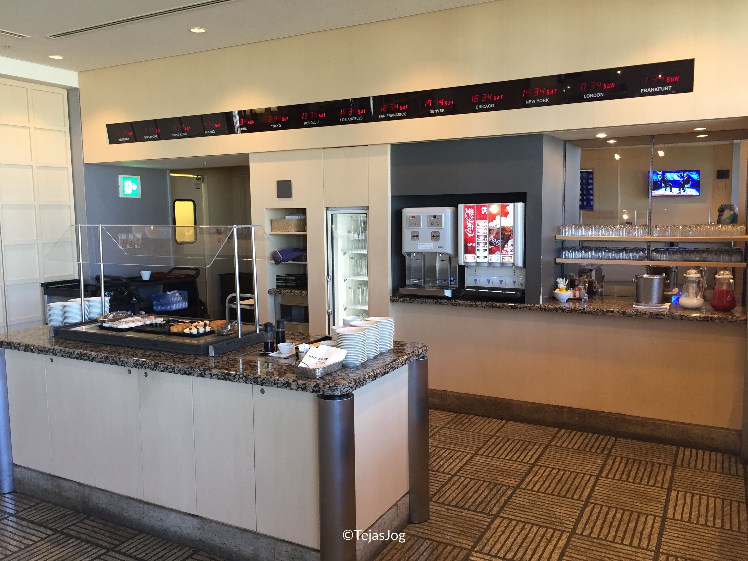 Buffet at United Club