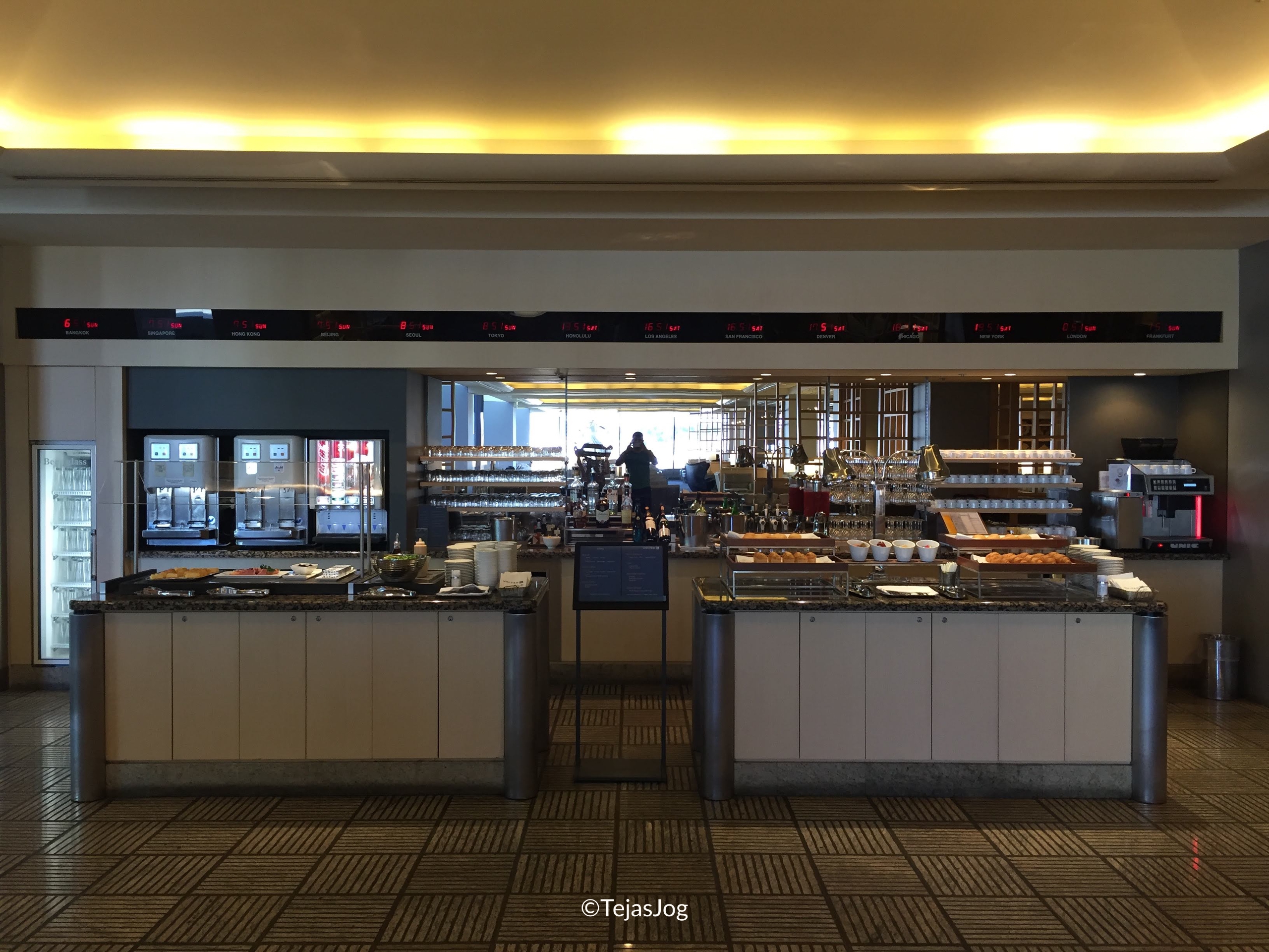 Buffet at United Club