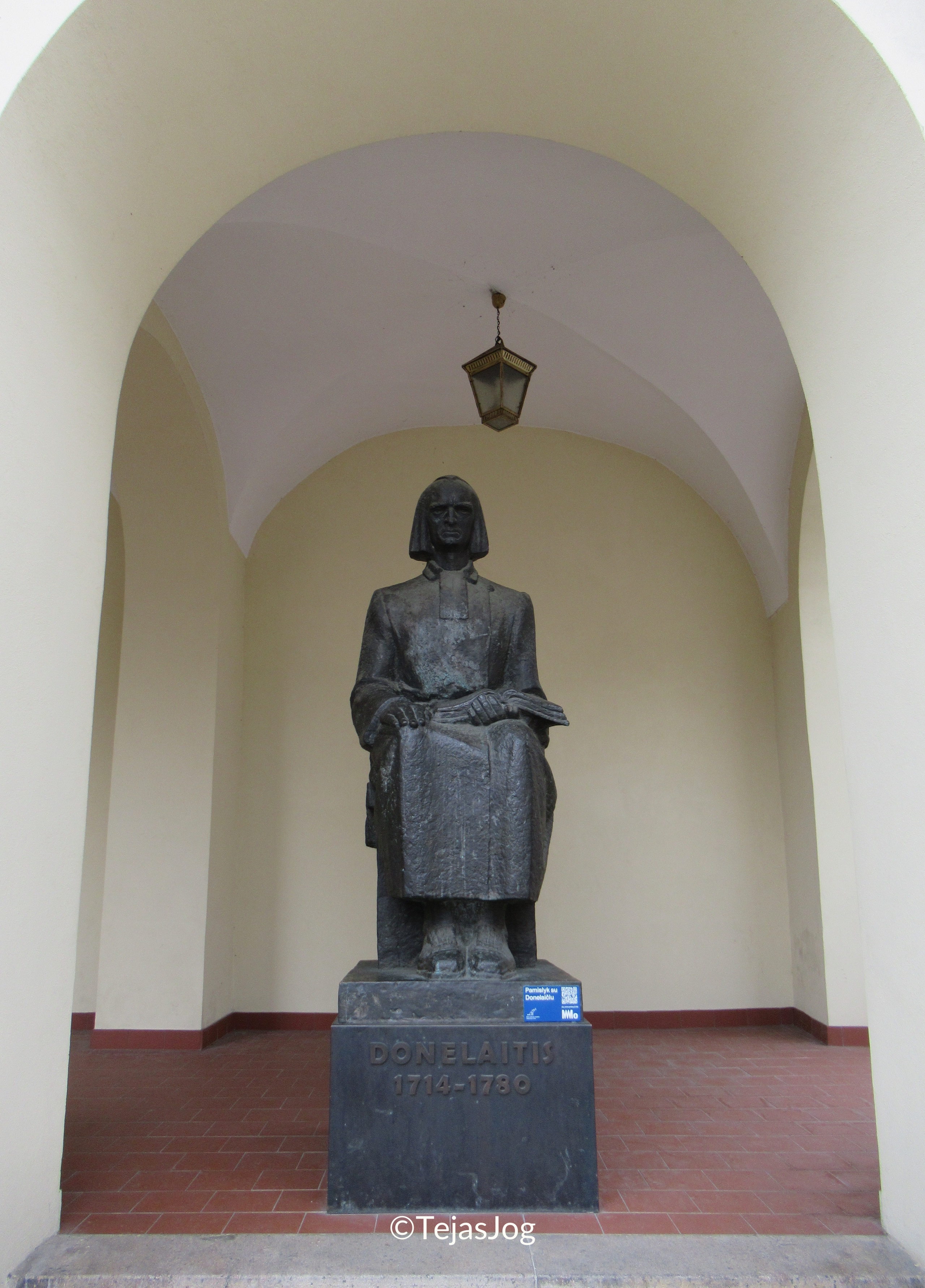 Sculpture of Kristijonas Donelaitis