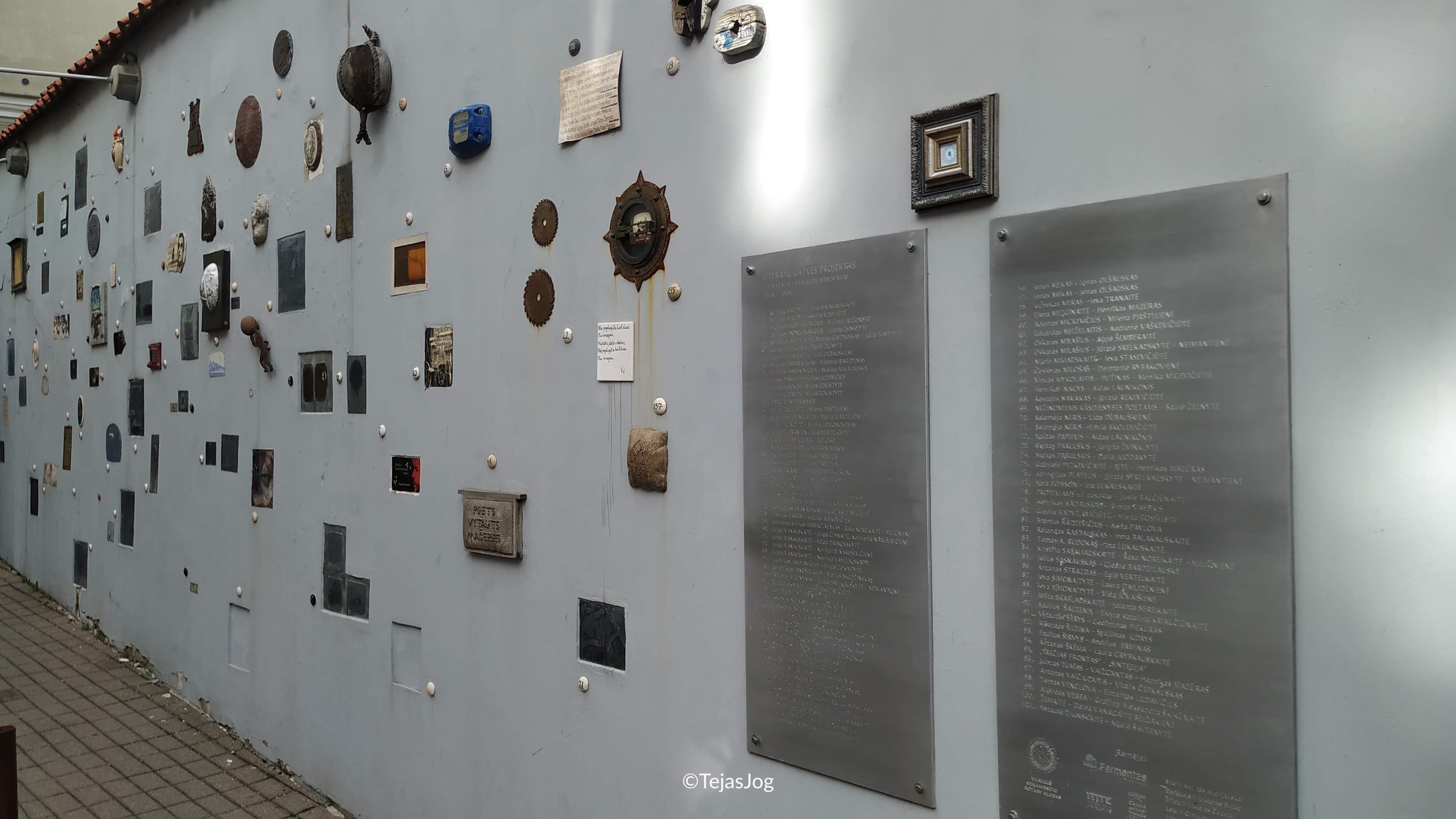 Literatų Wall