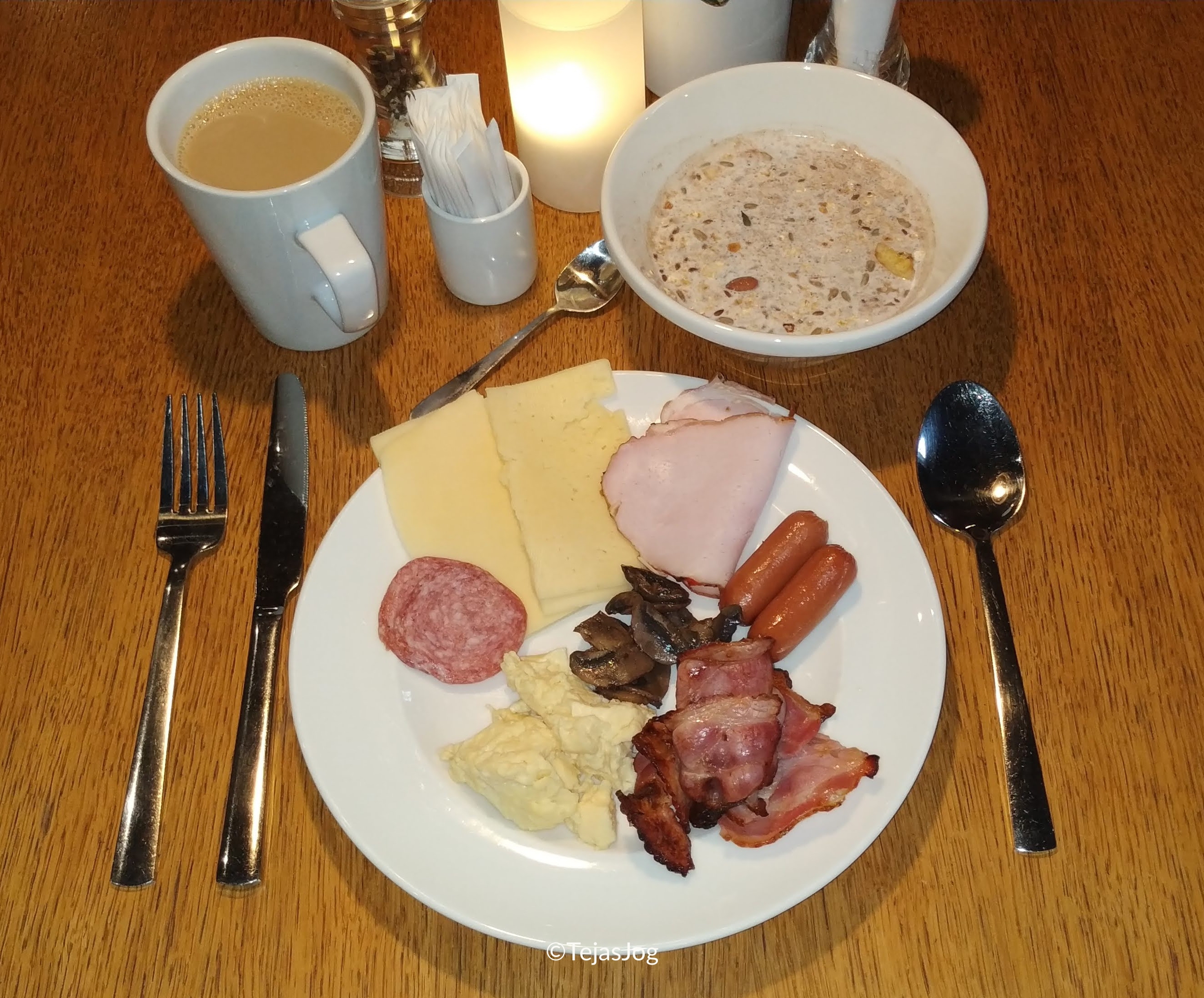 Breakfast at Clarion Collection Hotel Valdemars