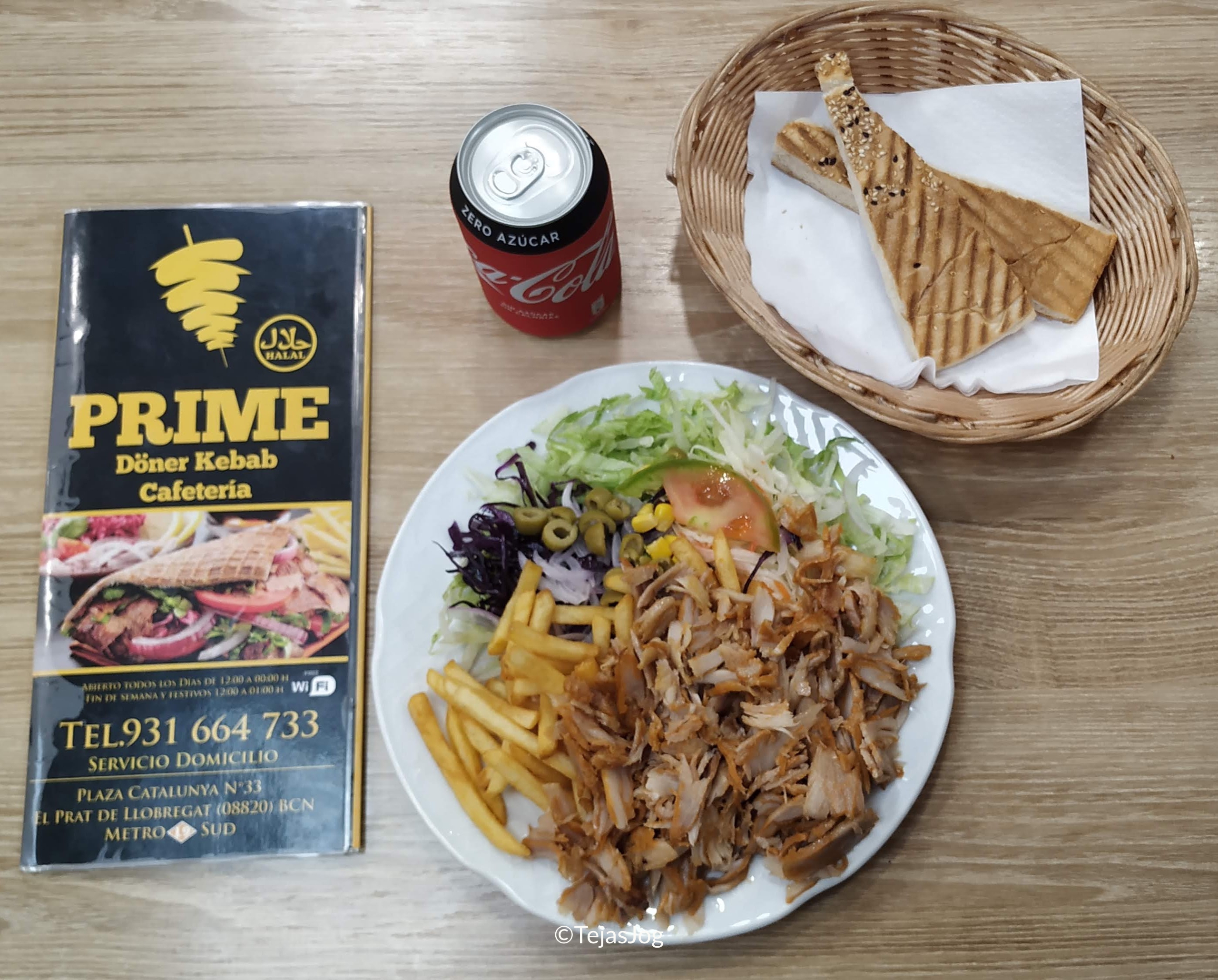 Dinner at Prime Döner Kebab