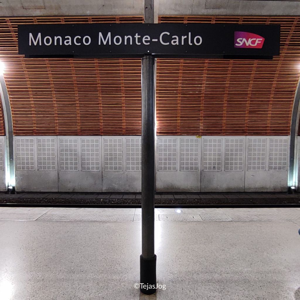 Monaco-Monte-Carlo train station
