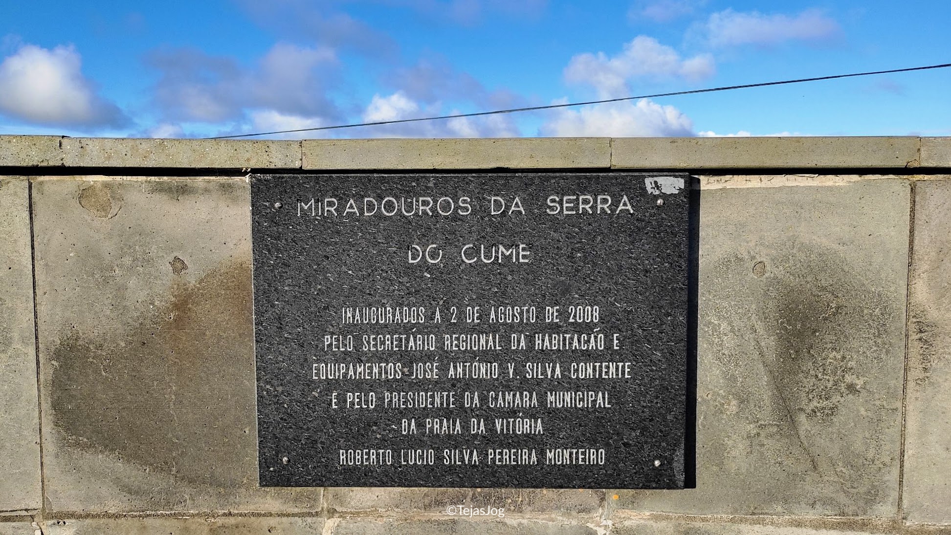 Miradouro da Serra do Cume Miradouro da Serra do Cume