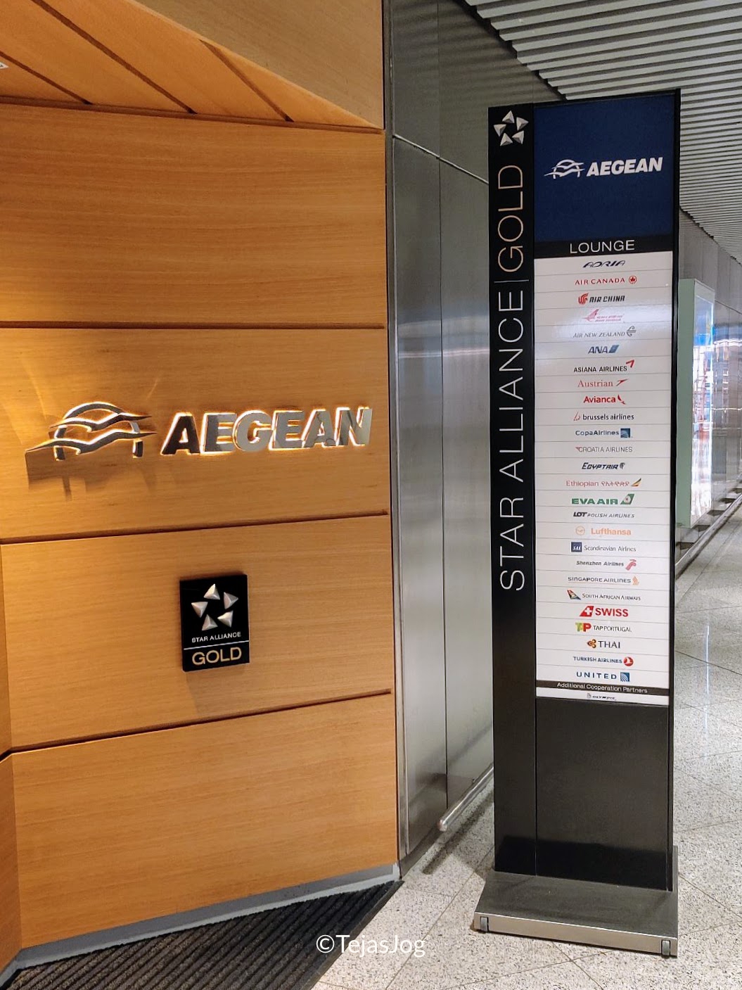 Buffet at the Aegean Lounge